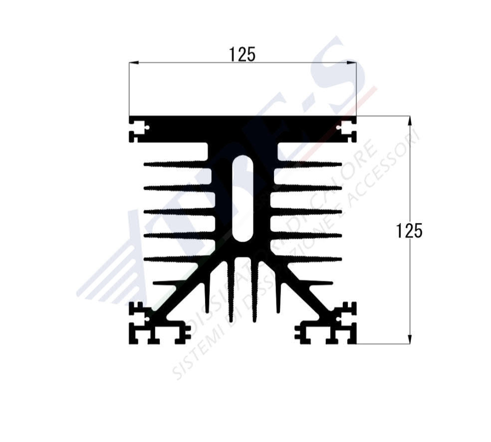 PRO1122 - Dissipatori con guida di supporto PRO1122 - Dissipatori con guida di supporto