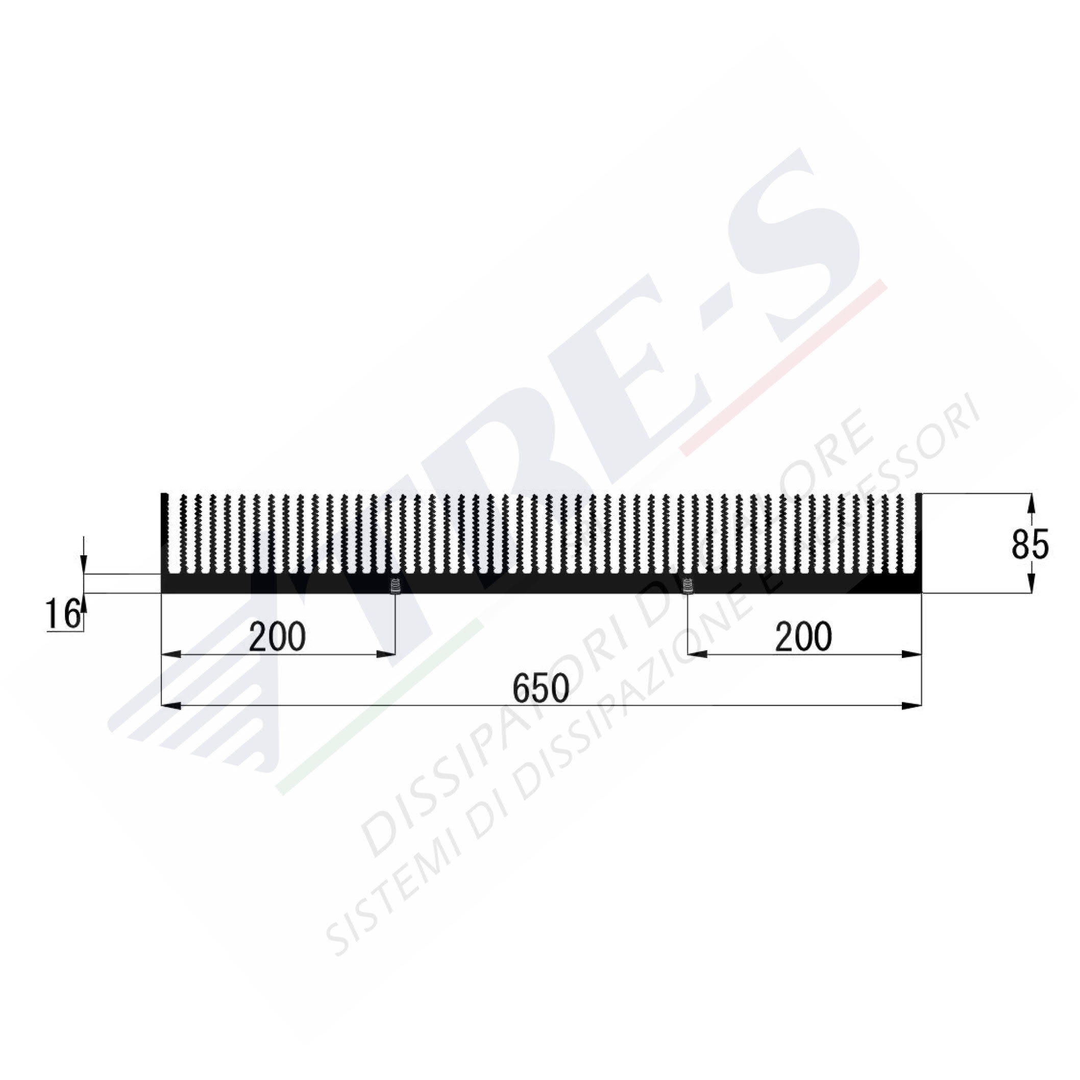 Dissipatore di calore PRO1256