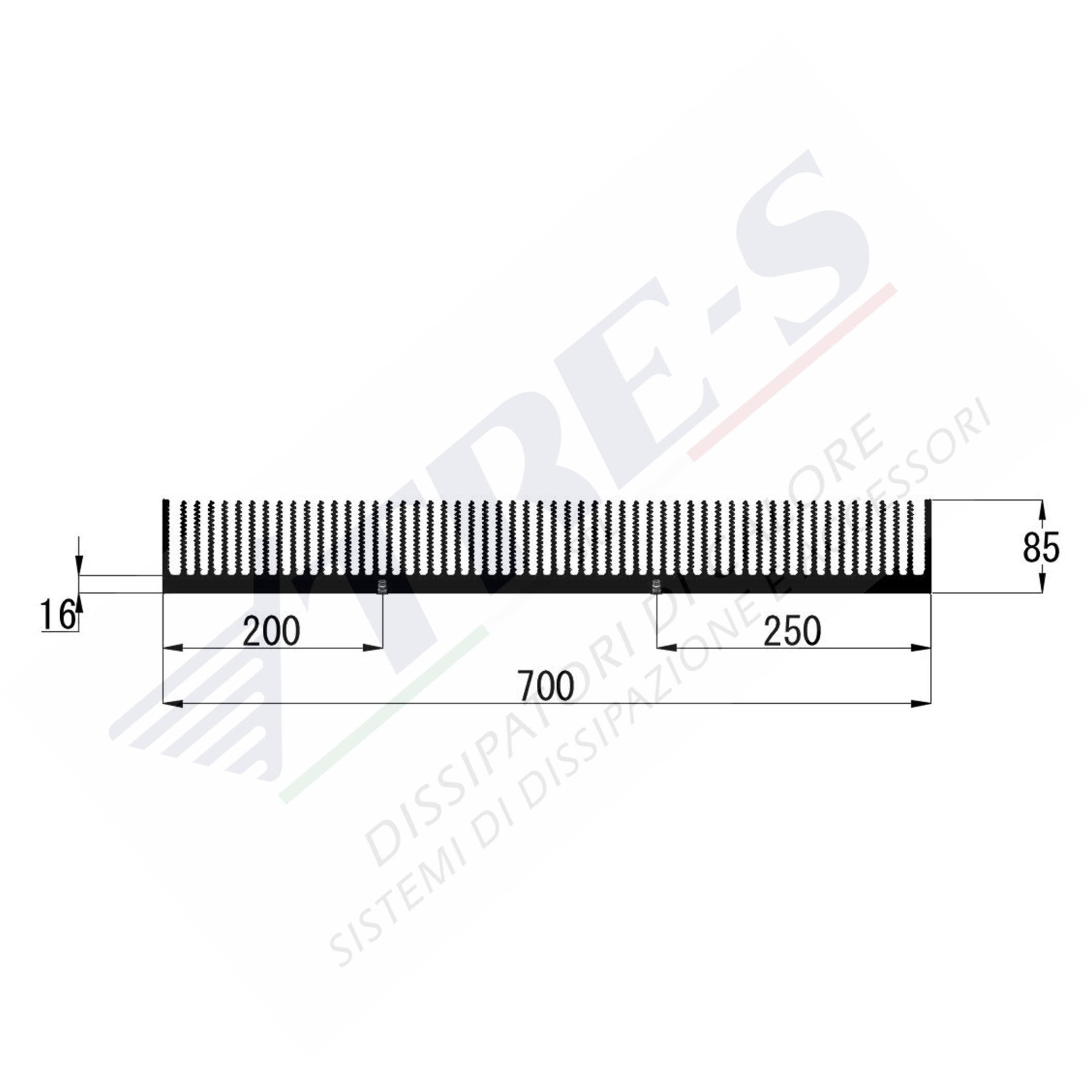 PRO1302 - Dissipatori saldati PRO1302 - Dissipatori saldati