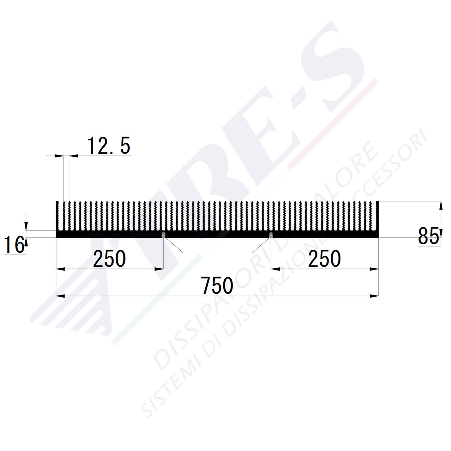 PRO1303 - Dissipatori saldati PRO1303 - Dissipatori saldati