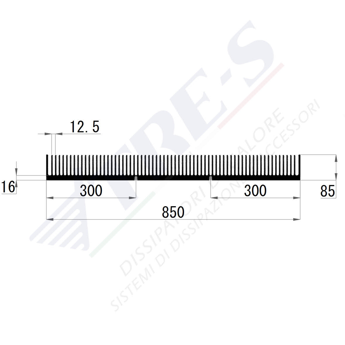 PRO1305 - Dissipatori saldati PRO1305 - Dissipatori saldati