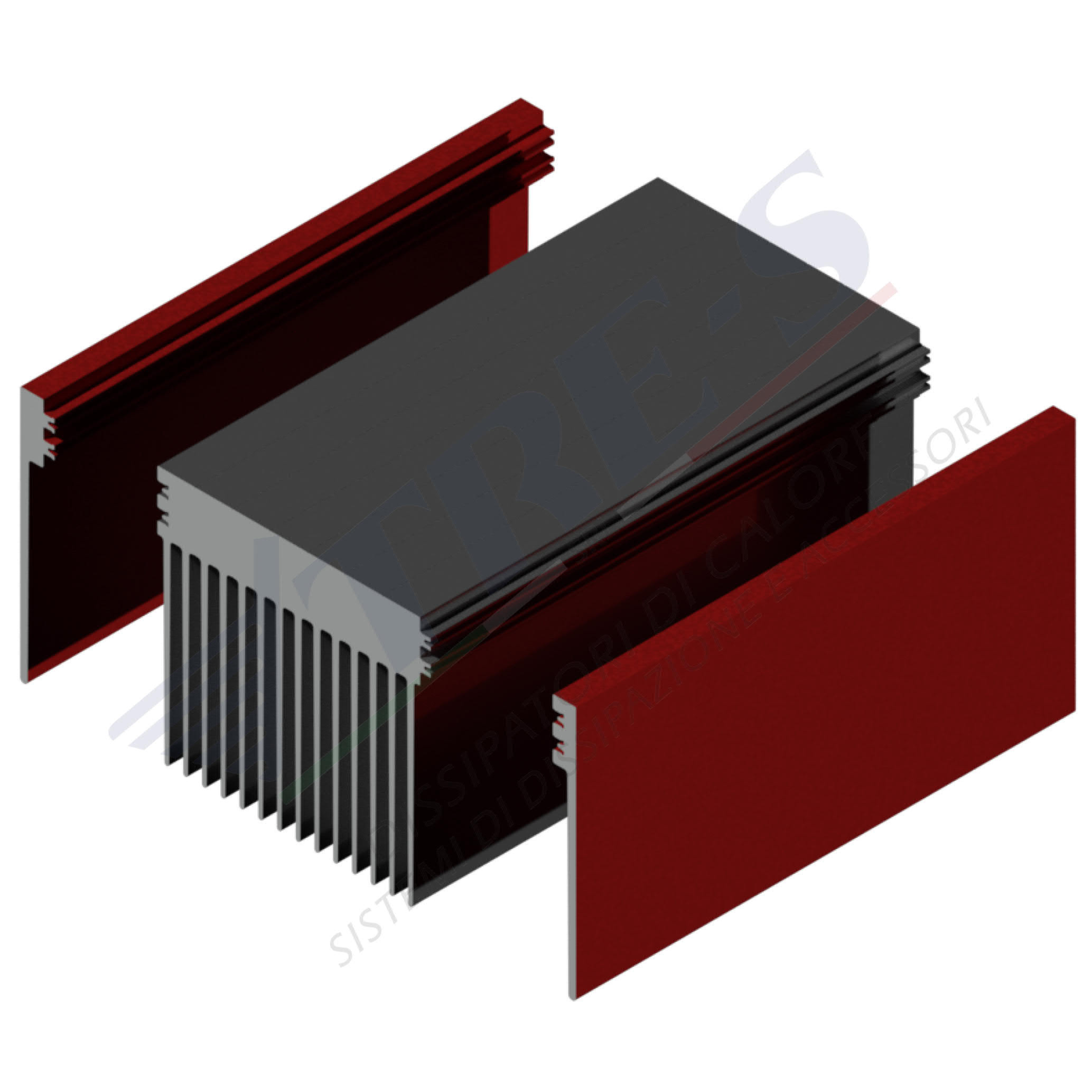 PRI1028AB - Dissipatori incastrati