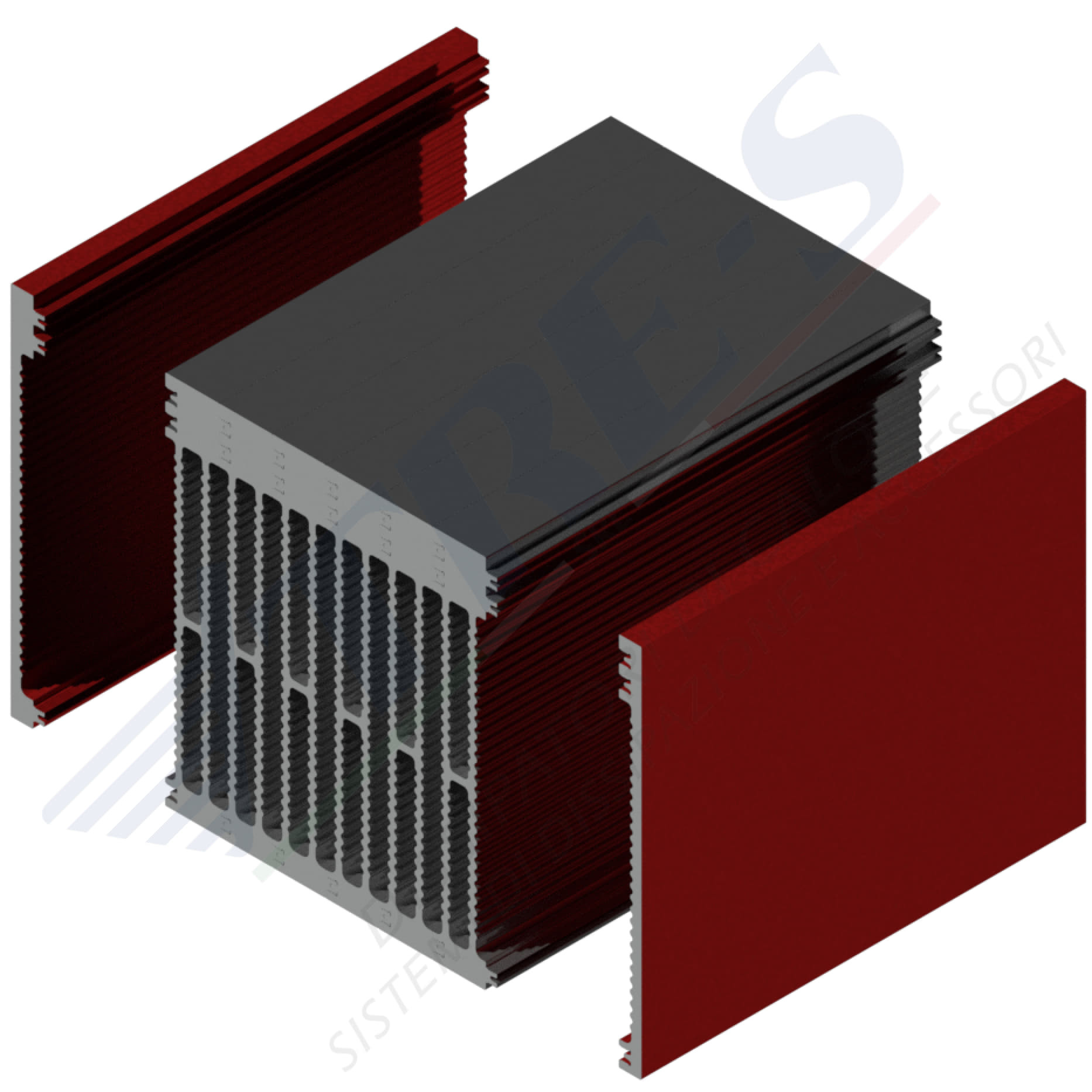 Dissipatore di calore PRI1044 AB