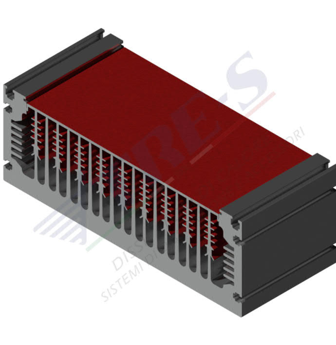 PRO1236B - Dissipatori per moduli di potenza PRO1236B - Dissipatori per moduli di potenza