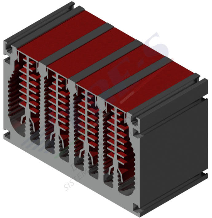 PRO1241C - Dissipatori per moduli di potenza