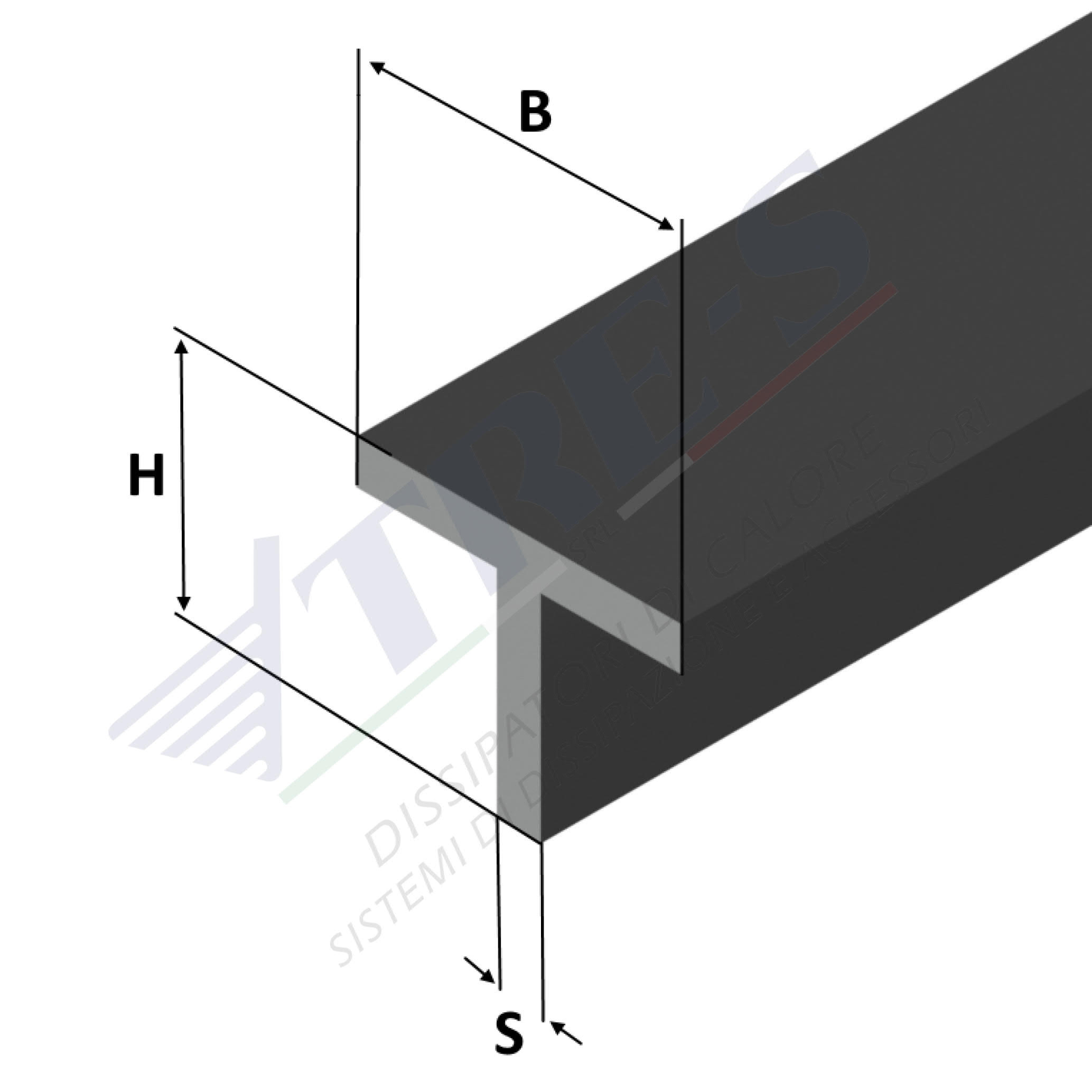 Profili a ''T'' - Profili standard