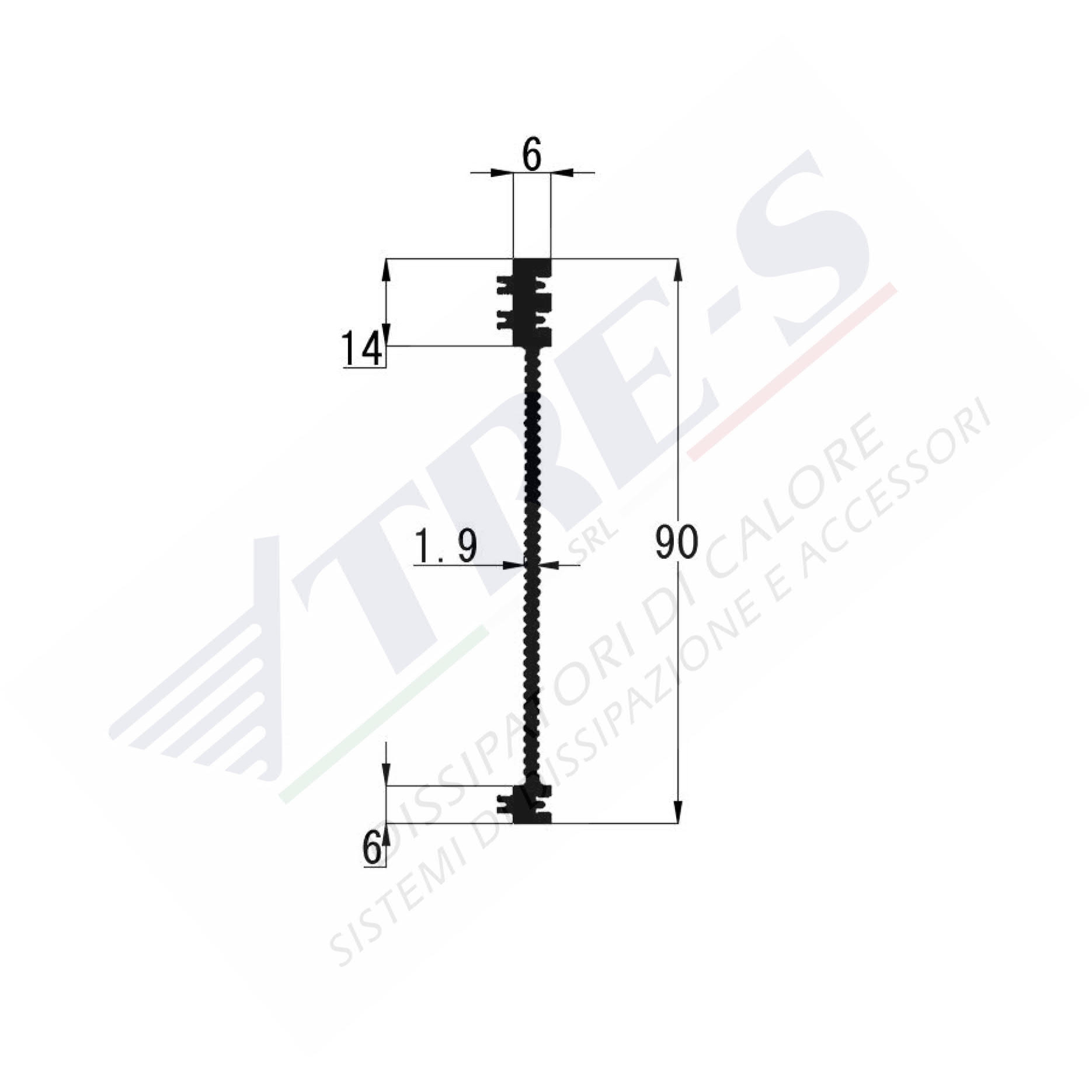 PRI1002 - Dissipatori incastrati