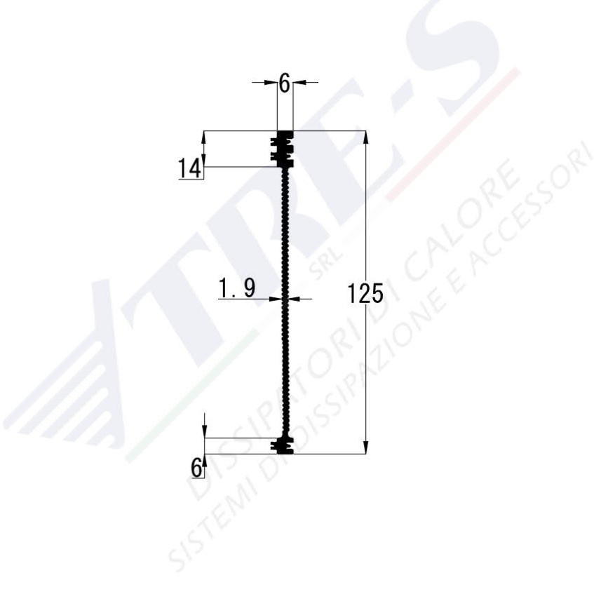 Dissipatore di calore PRI1003