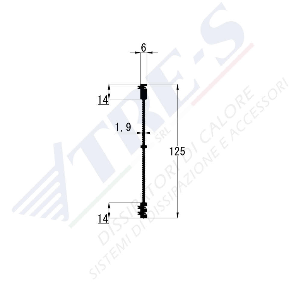 Dissipatore di calore PRI1003C