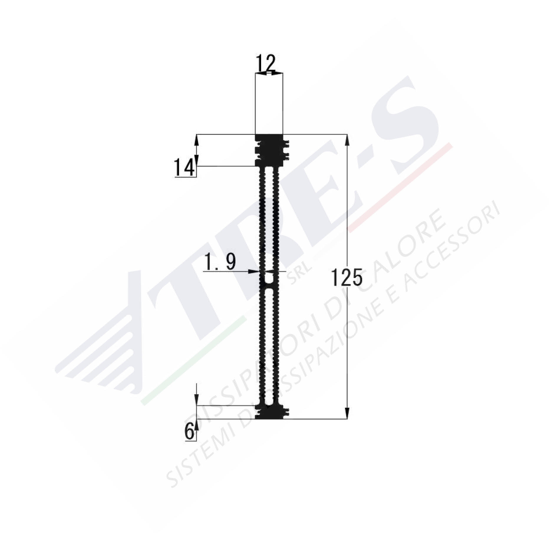 PRI1003D - Dissipatori incastrati