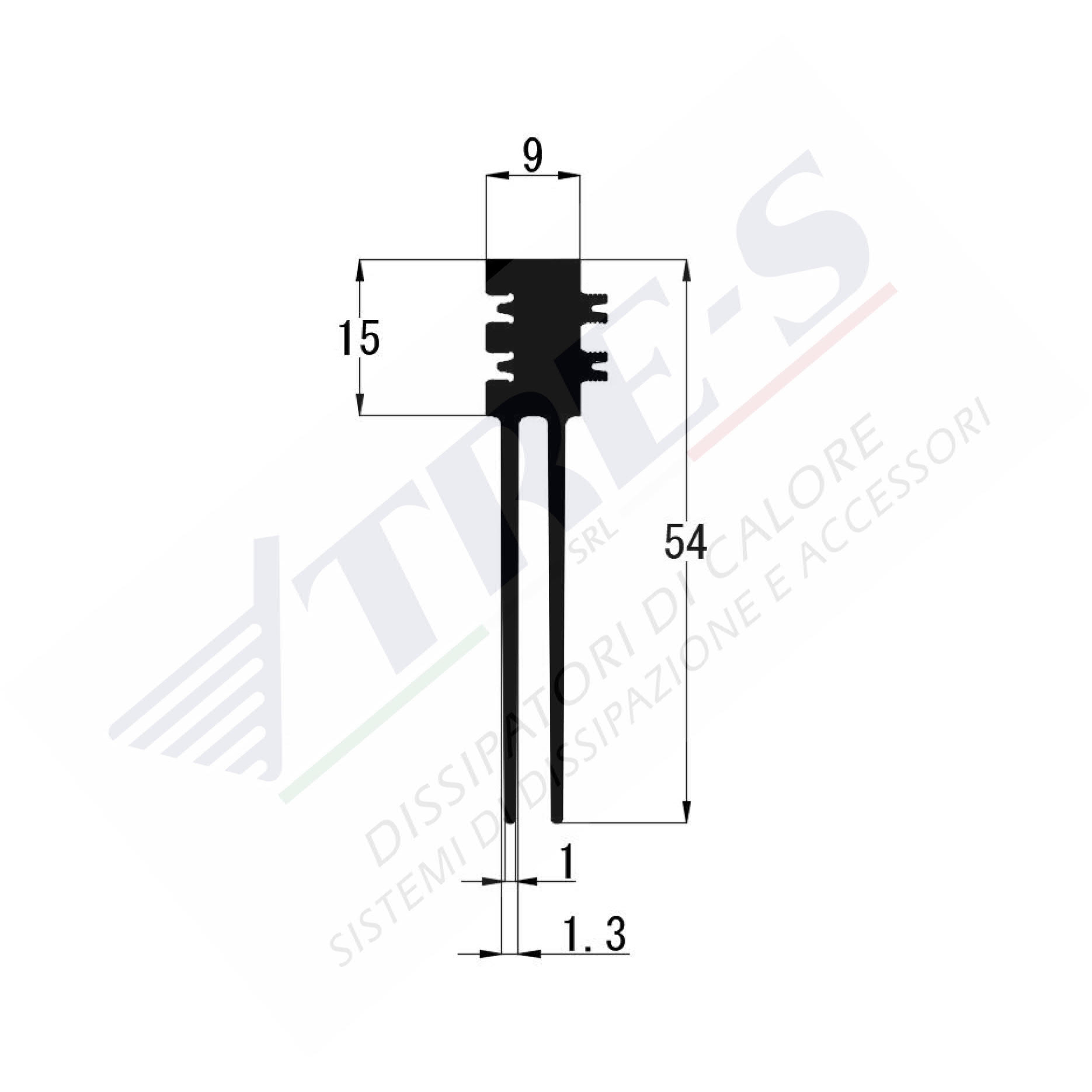 PRI1006 - Dissipatori incastrati