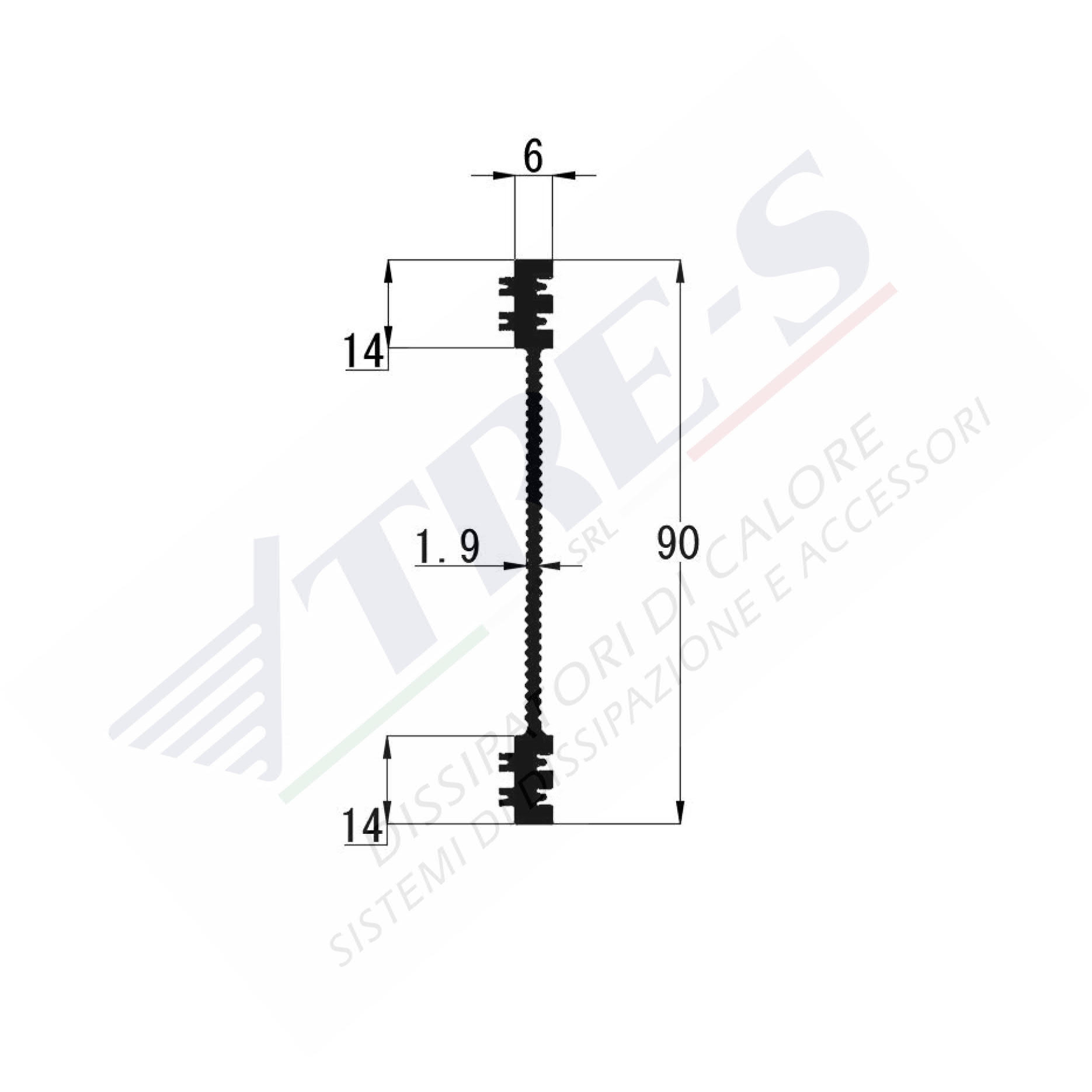 PRI1012 - Dissipatori incastrati