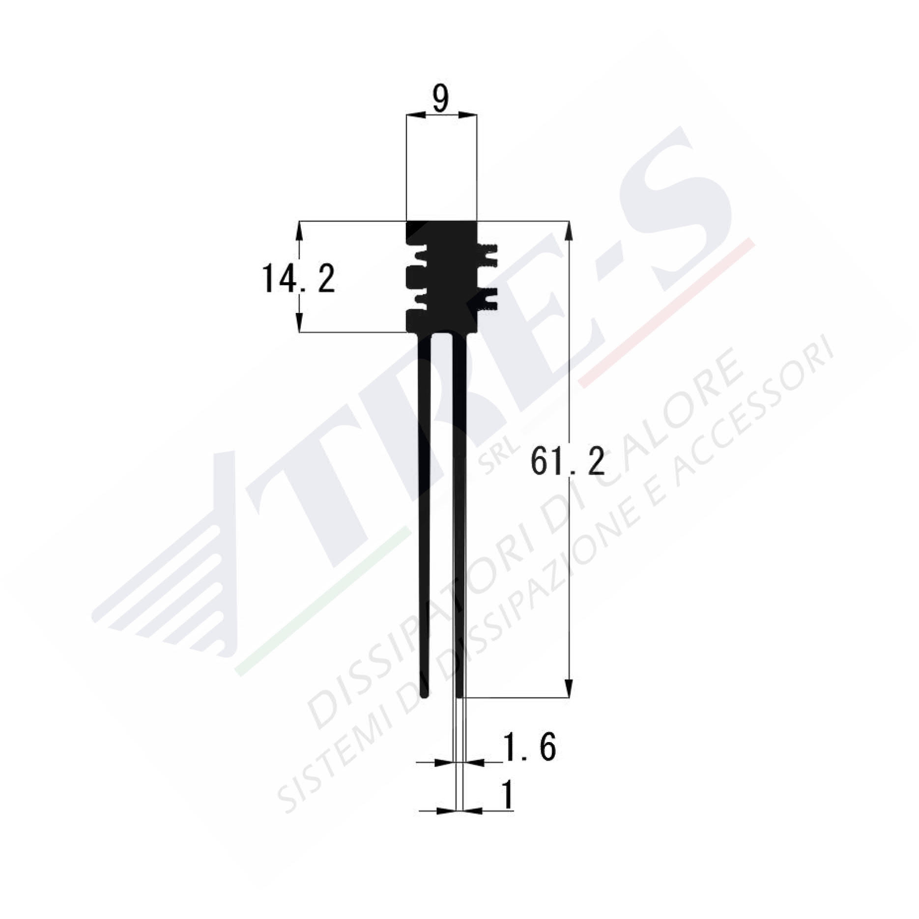 Dissipatore di calore PRI1026