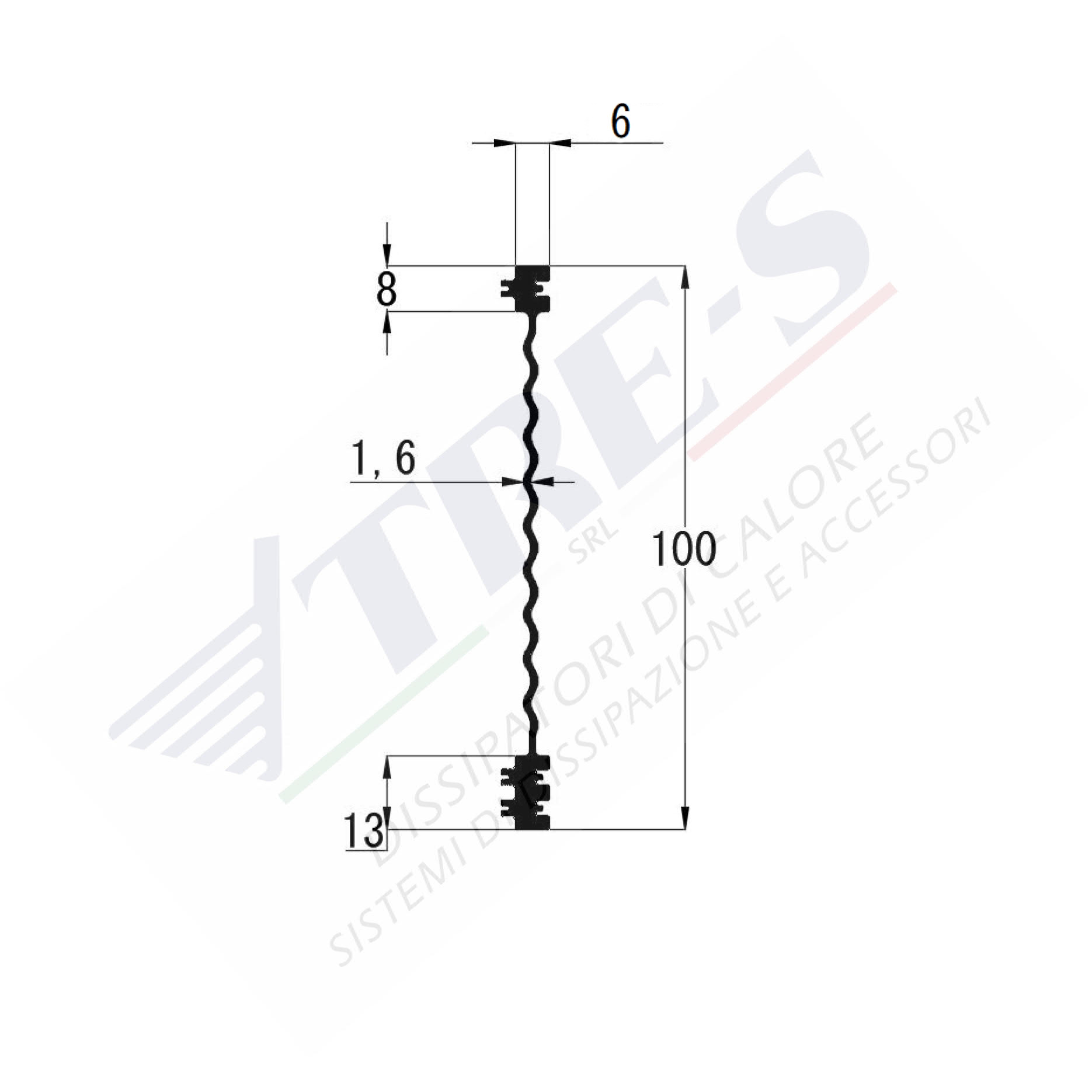 Dissipatore di calore PRI1031