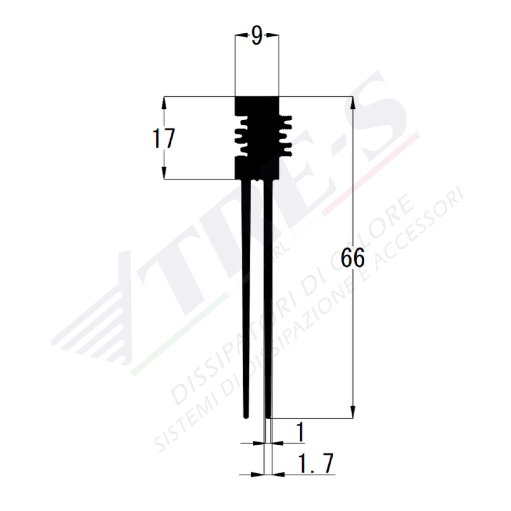 Dissipatore di calore PRI1032