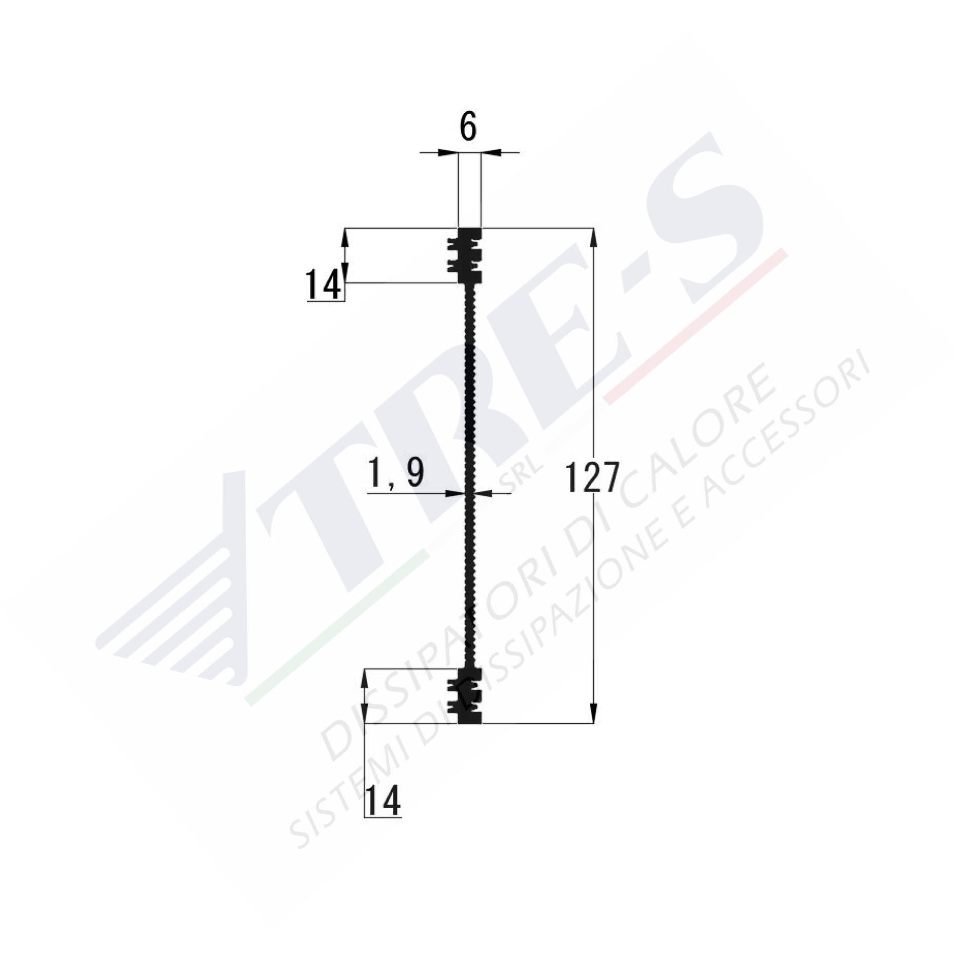 Dissipatore di calore PRI1033