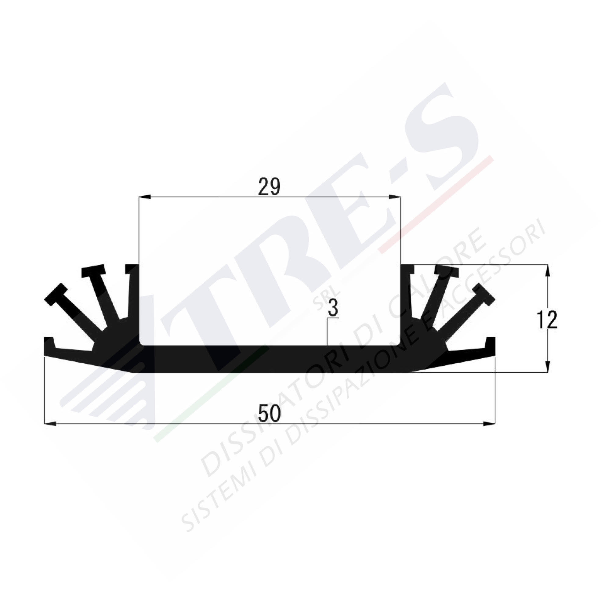 Dissipatore di calore PRO1003