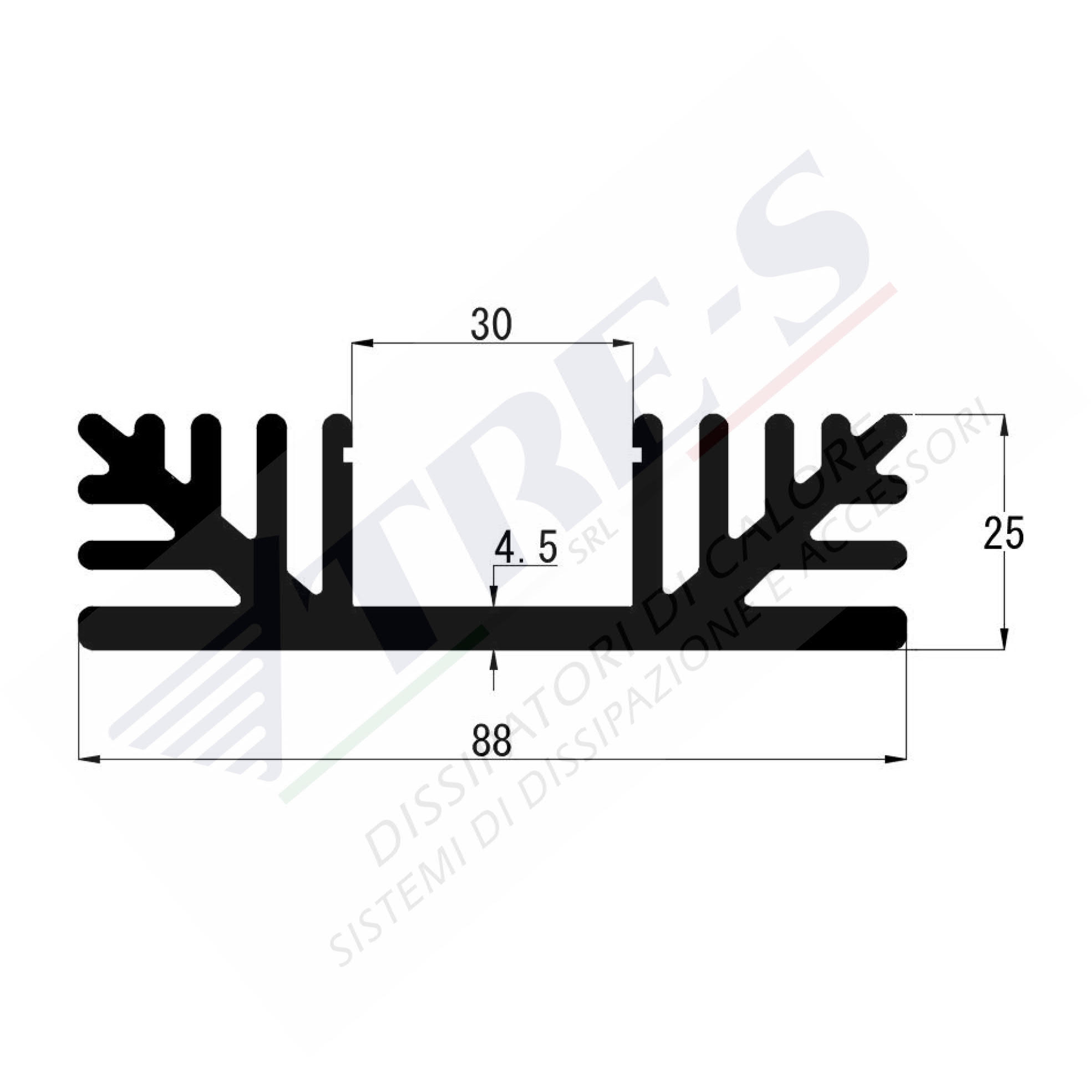 Dissipatore di calore PRO1016