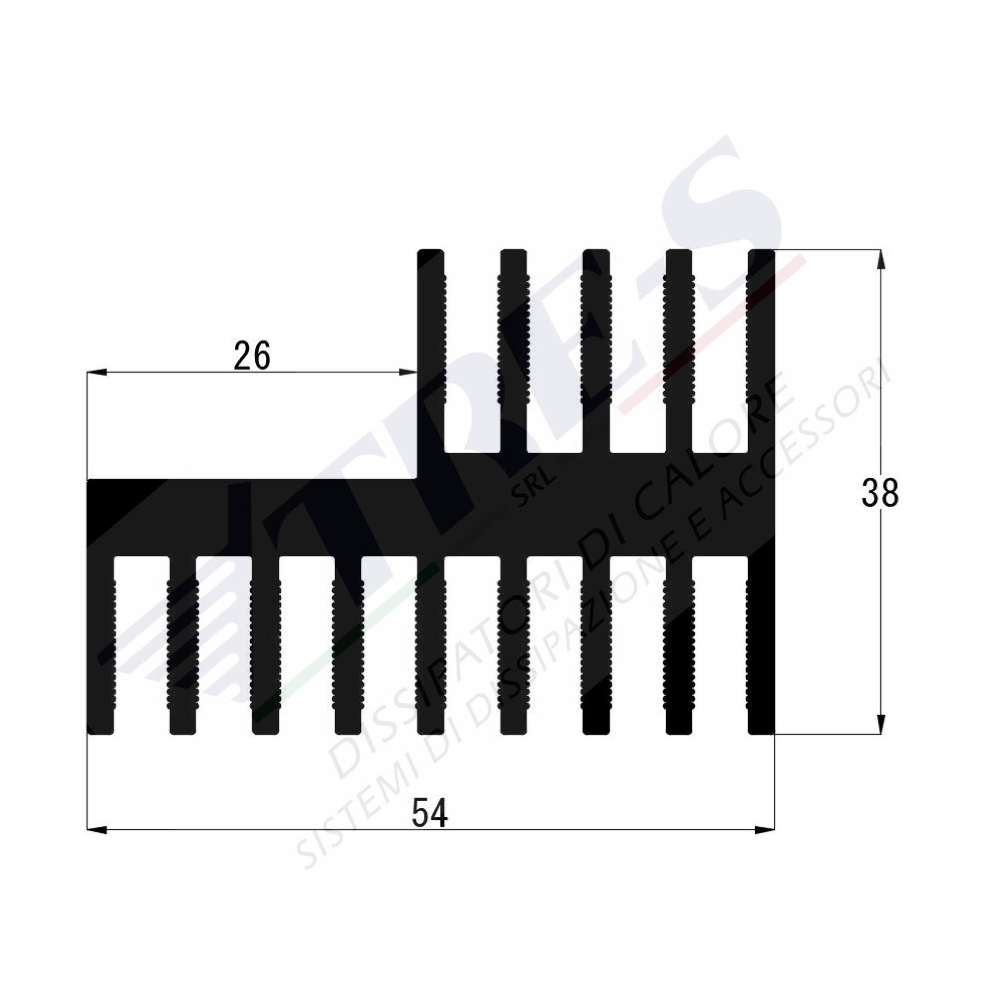 Dissipatore di calore PRO1024