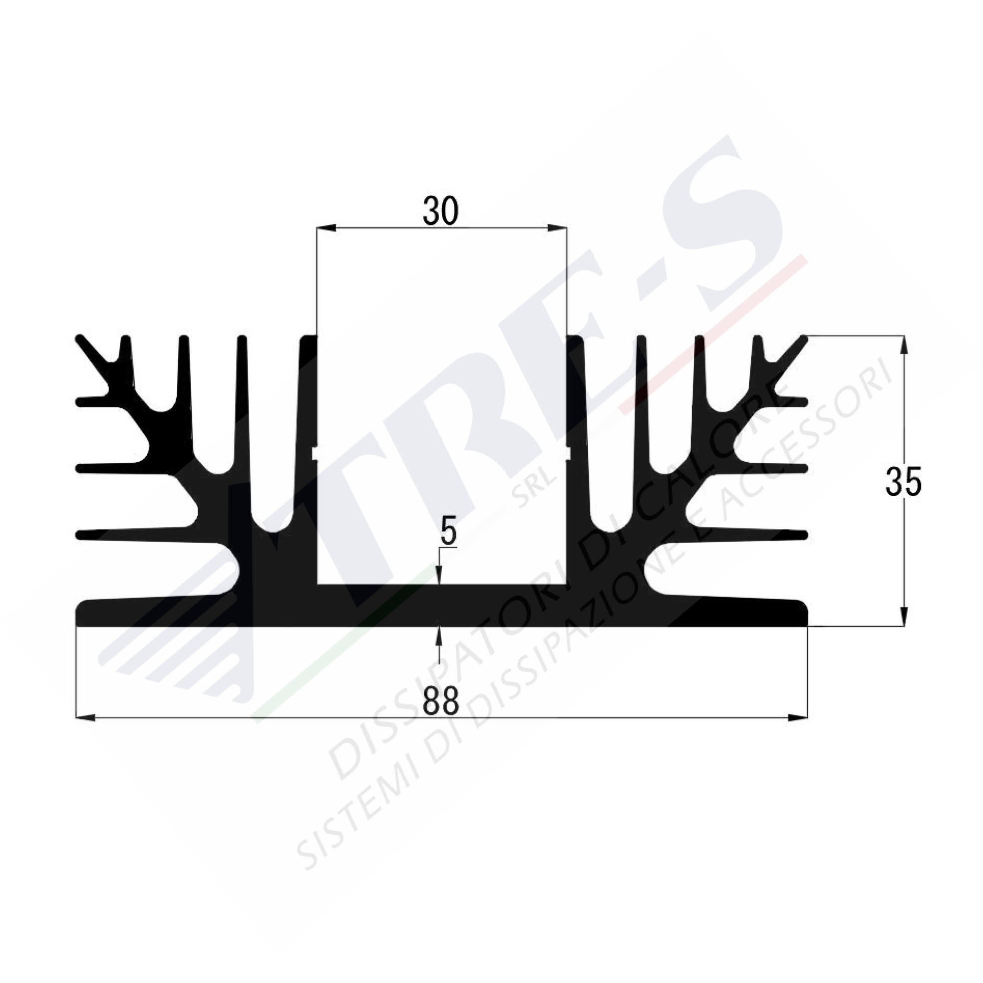 Dissipatore di calore PRO1025