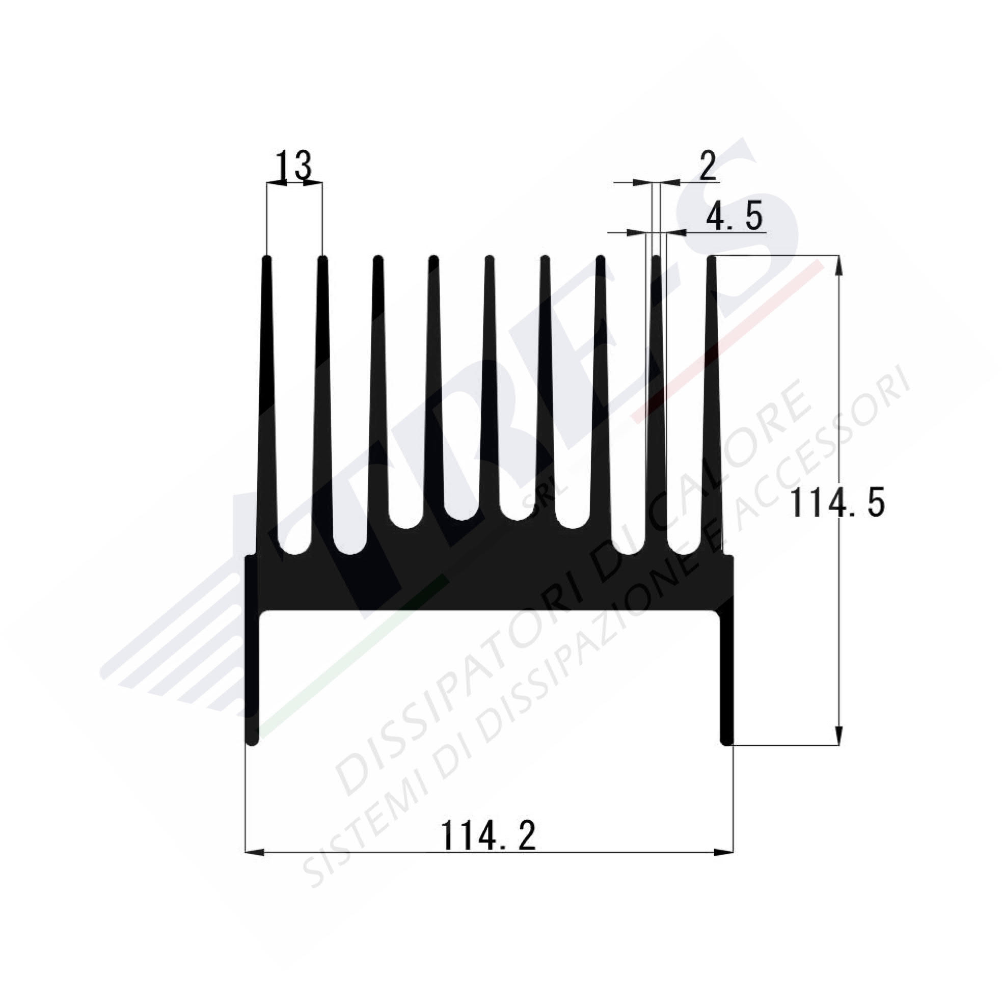 Dissipatore di calore PRO1044