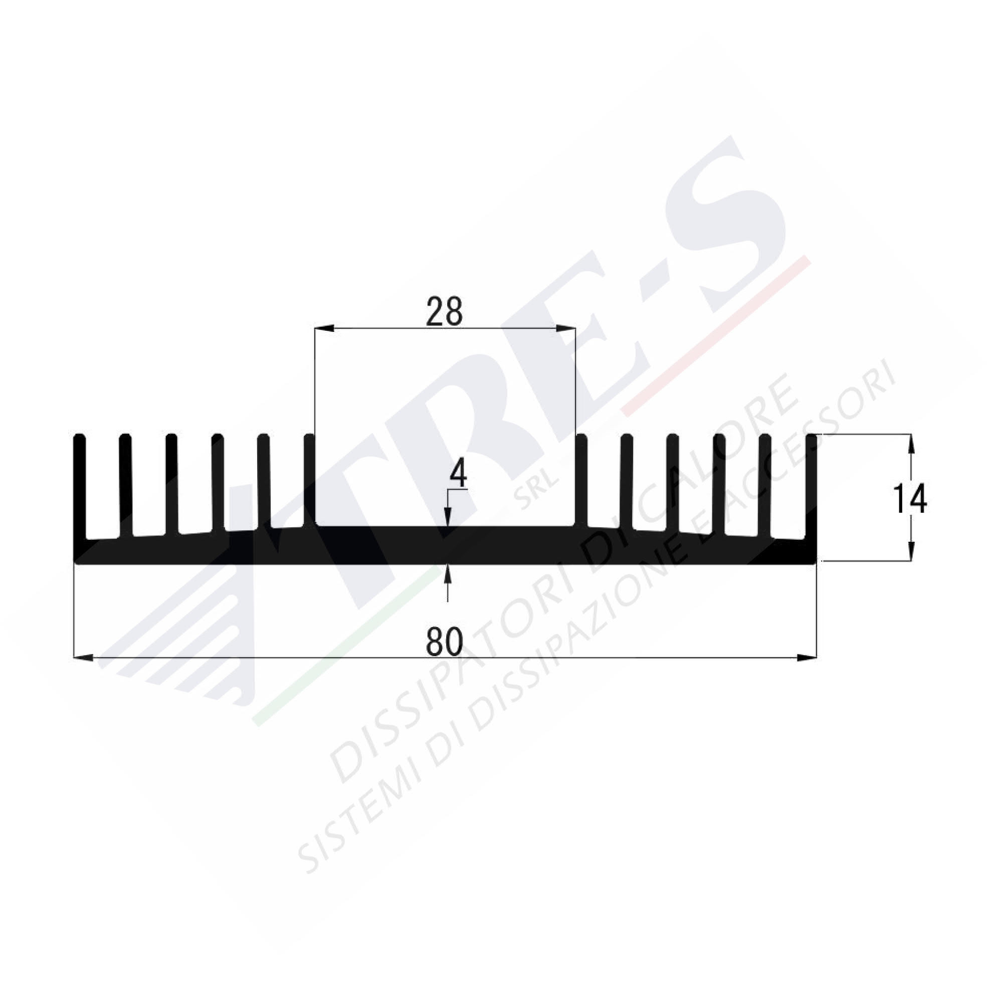 Dissipatore di calore PRO1051