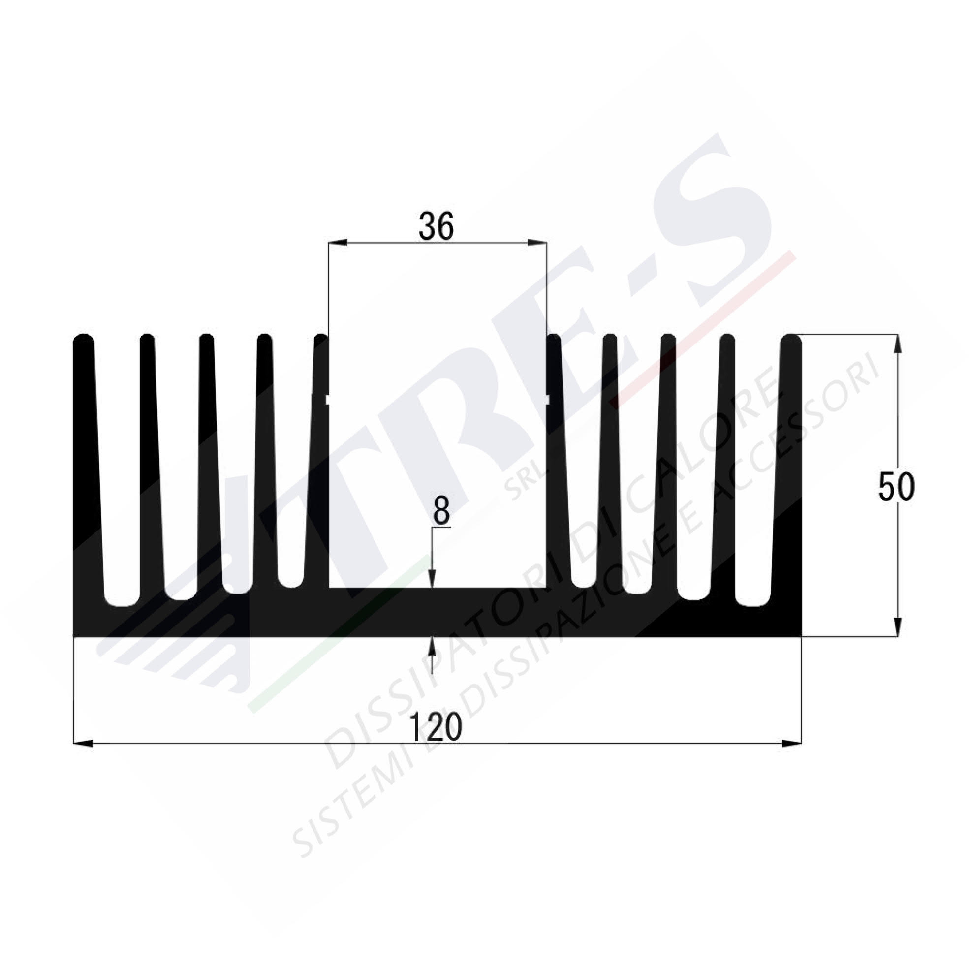 Dissipatore di calore PRO1055