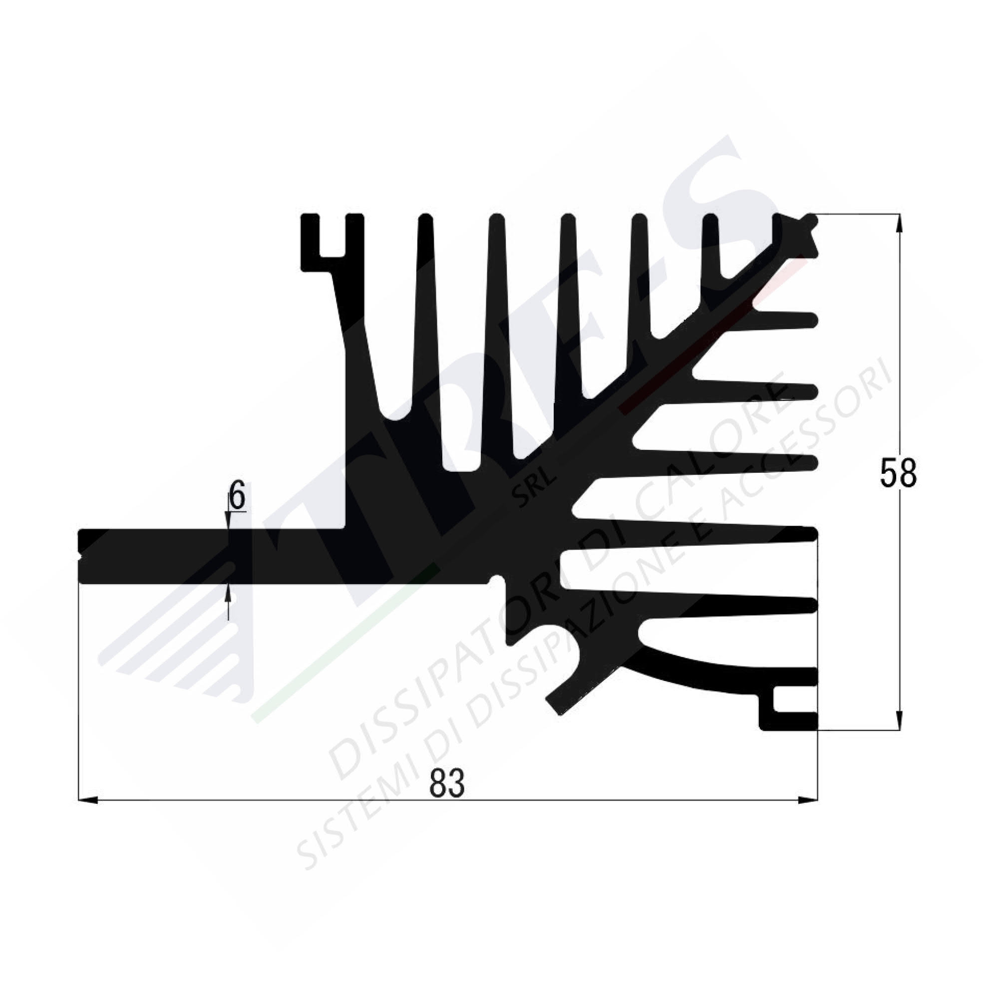 Dissipatore di calore PRO1071