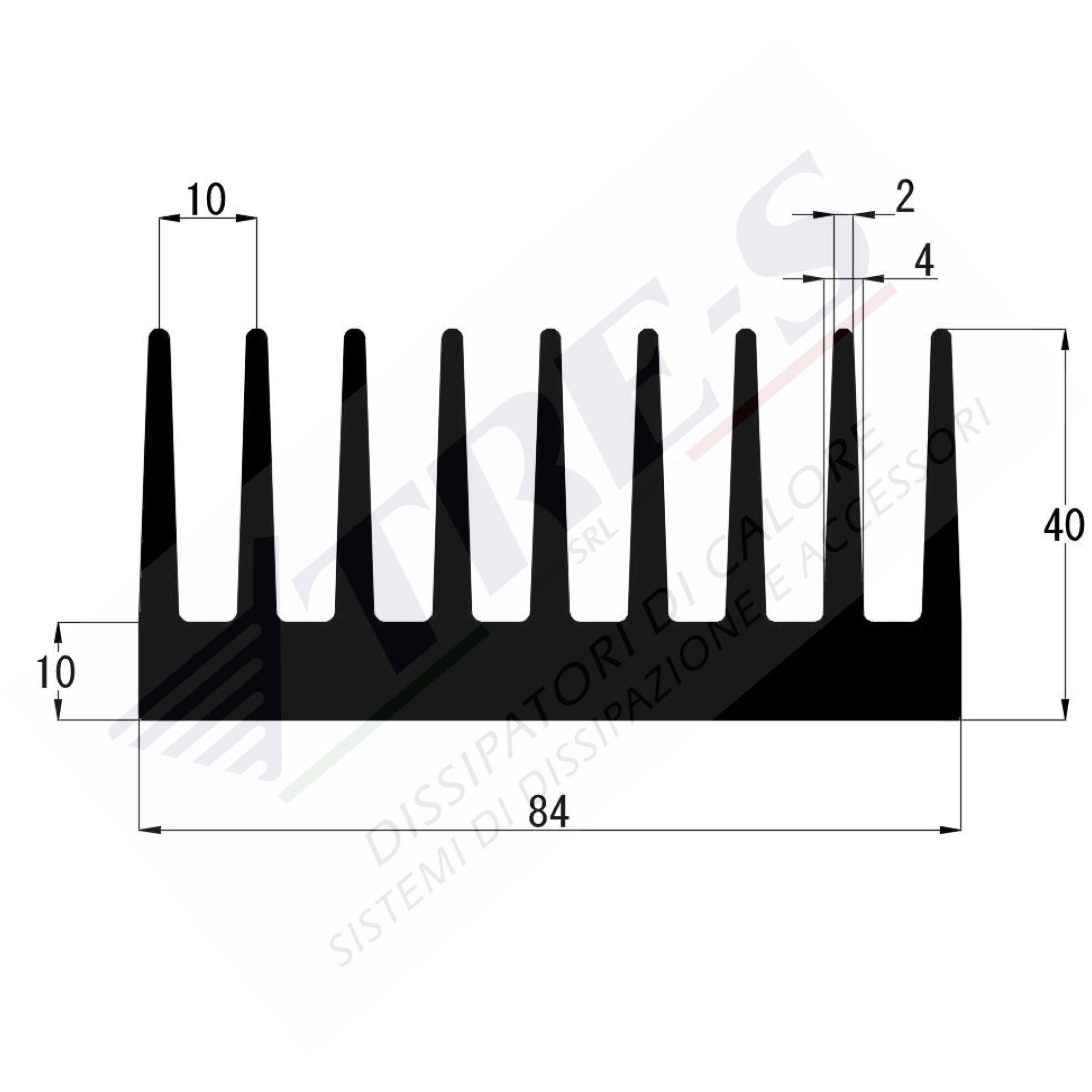 PRO1077 - Dissipatori per moduli di potenza