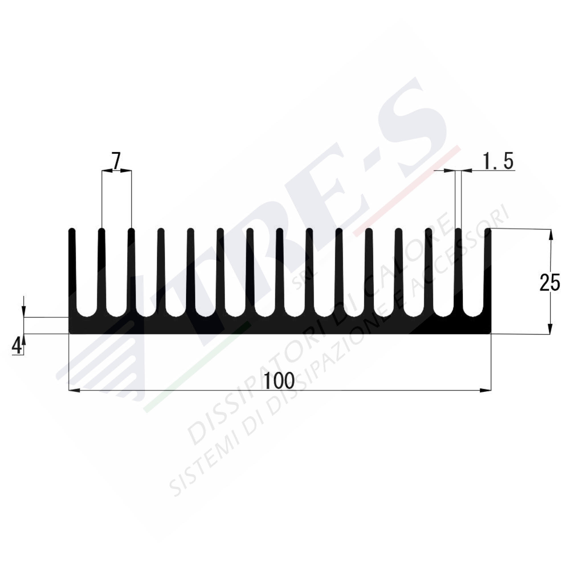 PRO1084 - Dissipatori per moduli di potenza