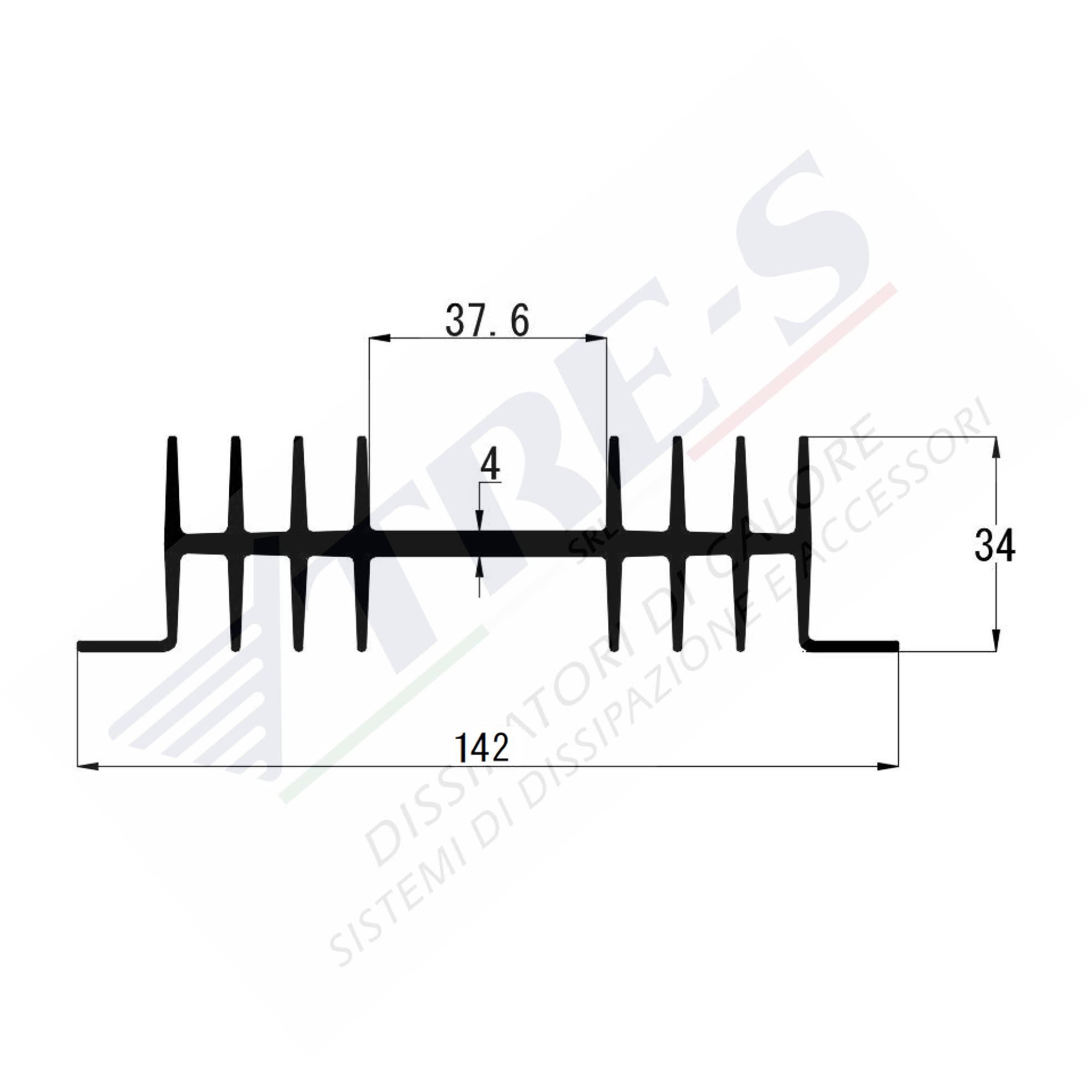 Dissipatore di calore PRO1109