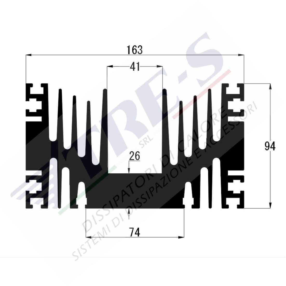 Dissipatore di calore PRO1128