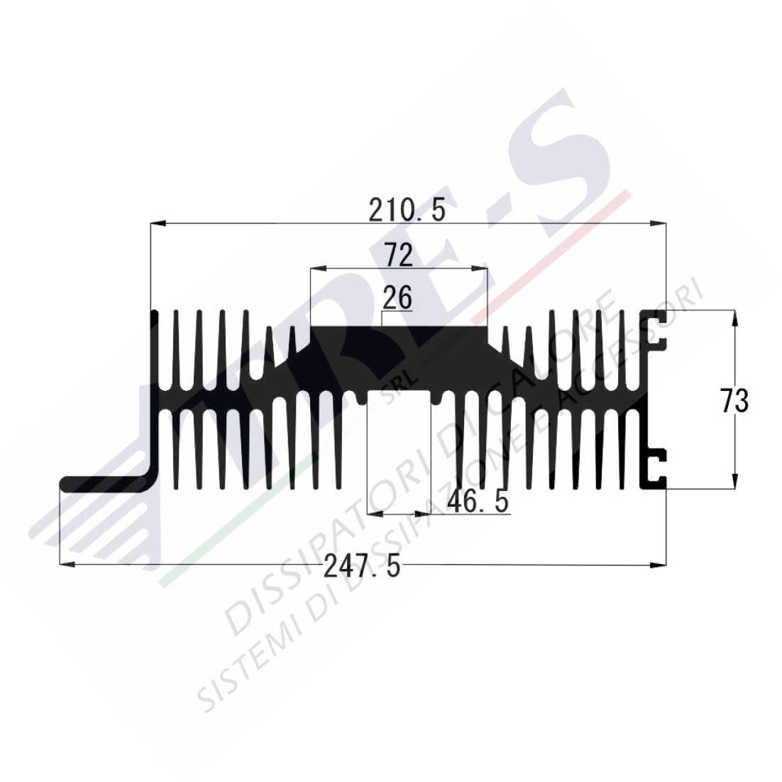 Dissipatore di calore PRO1134