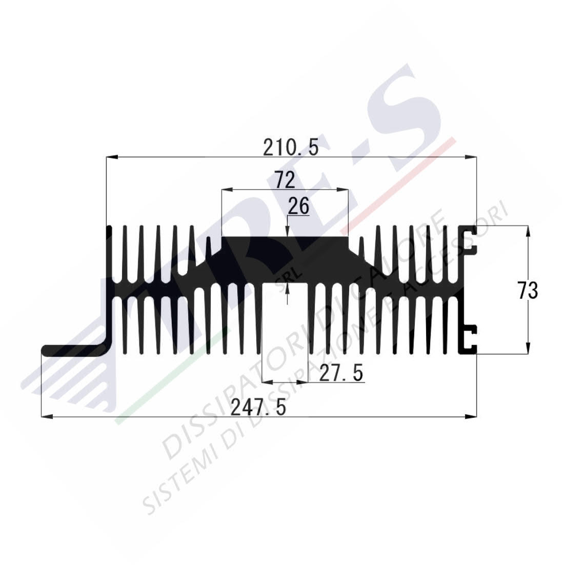 Dissipatore di calore PRO1135