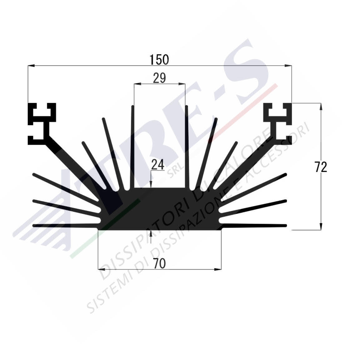 Dissipatore di calore PRO1139