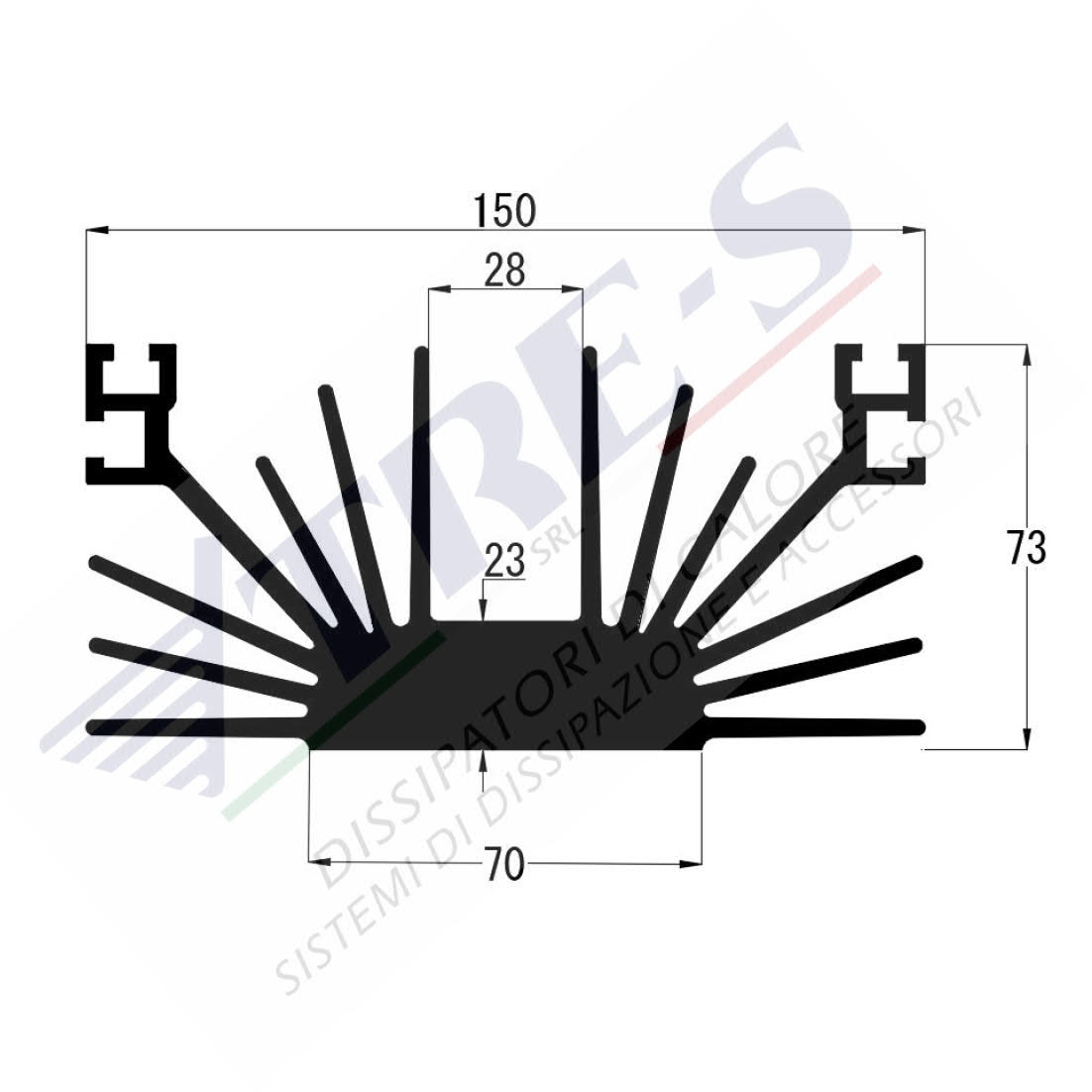 Dissipatore di calore PRO1140