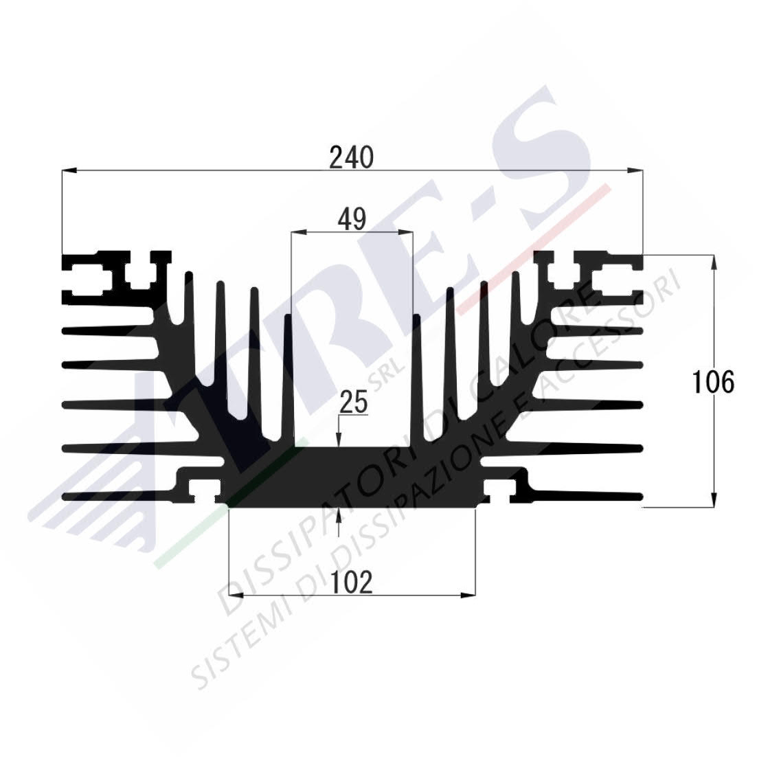 Dissipatore di calore PRO1144