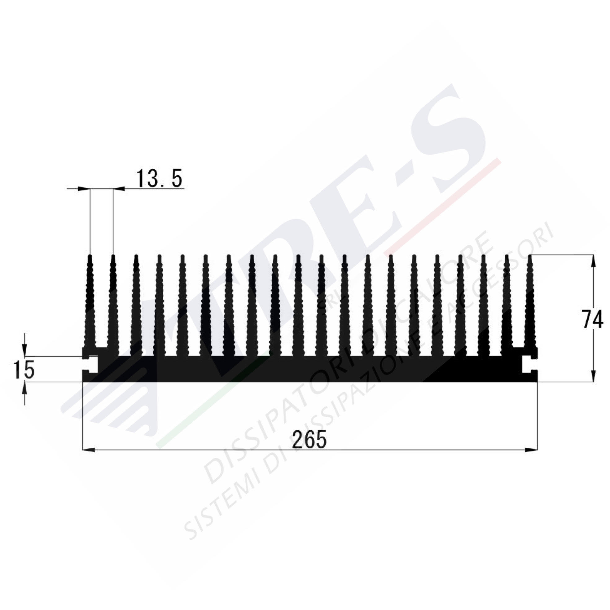 Dissipatore di calore PRO1150