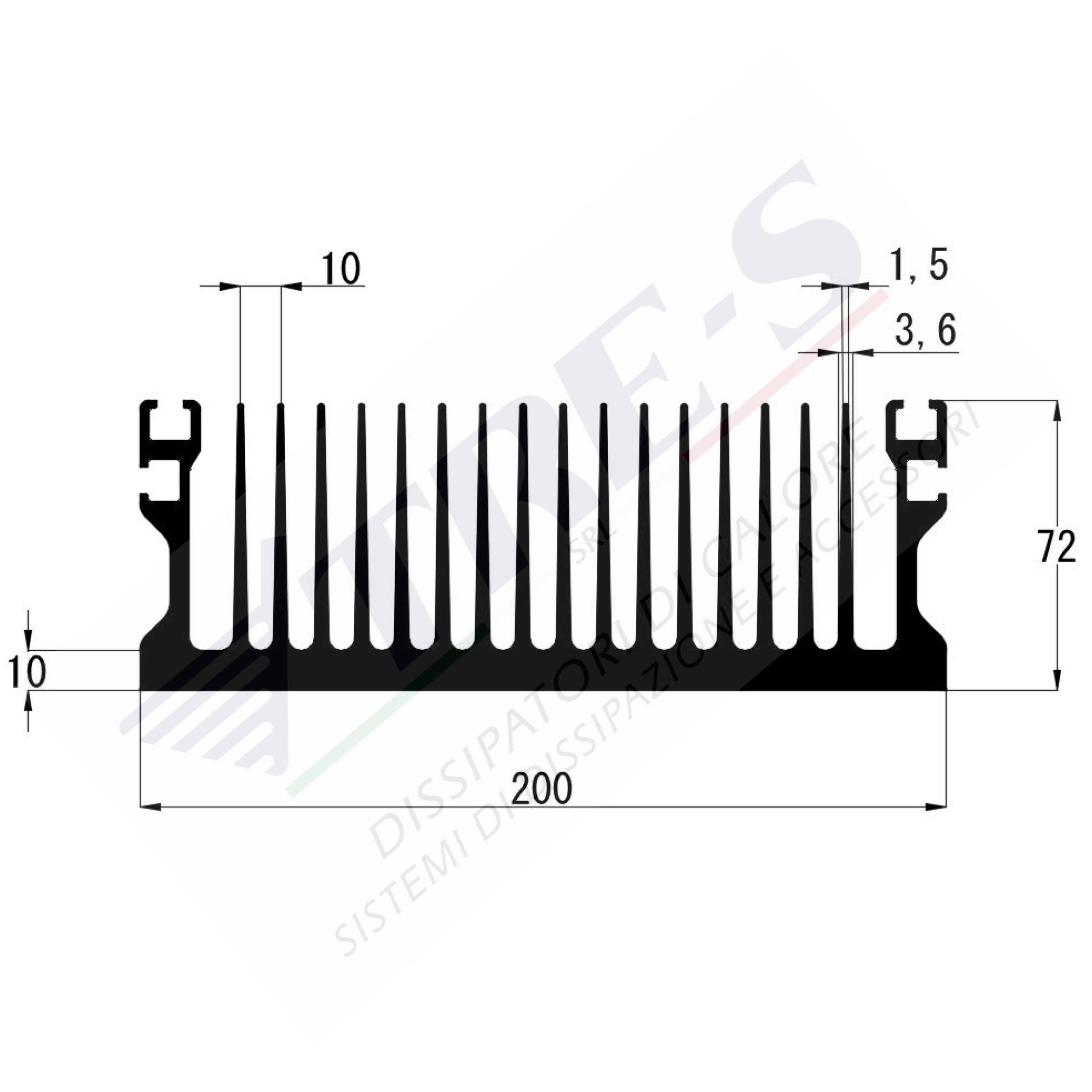 PRO1157 - Dissipatori per moduli di potenza