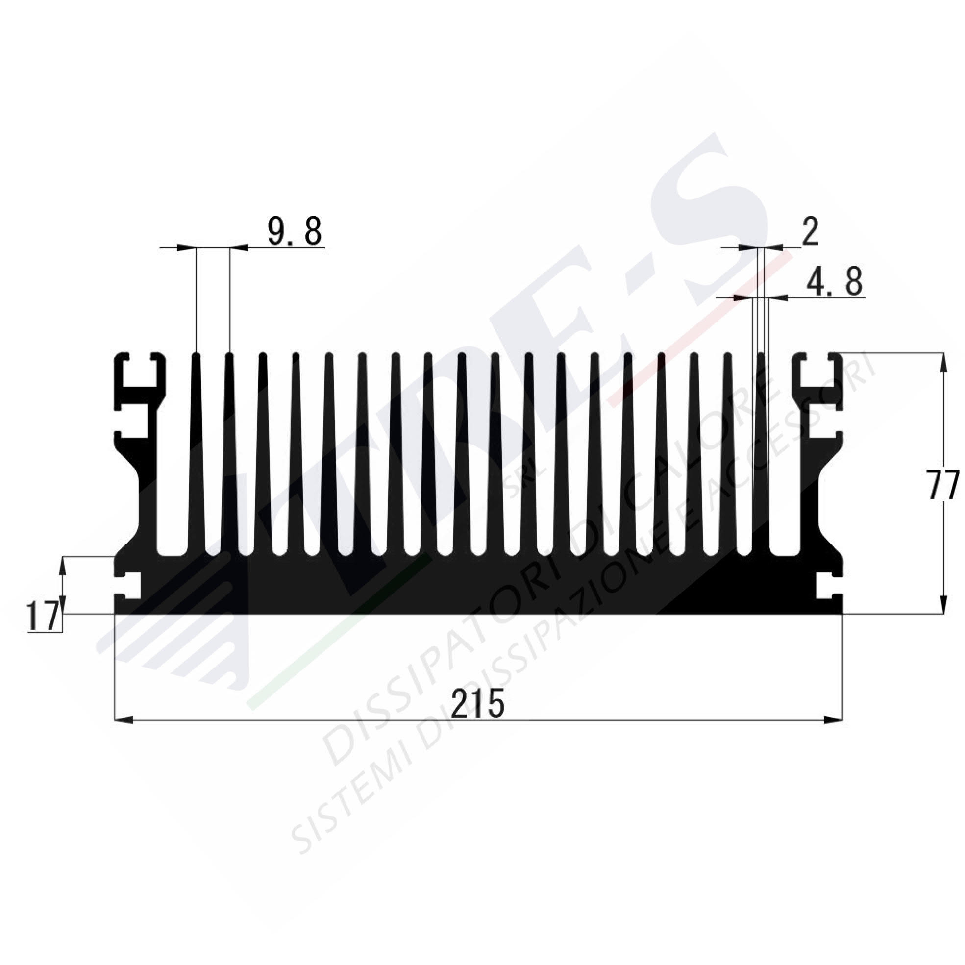 PRO1159 - Dissipatori per moduli di potenza