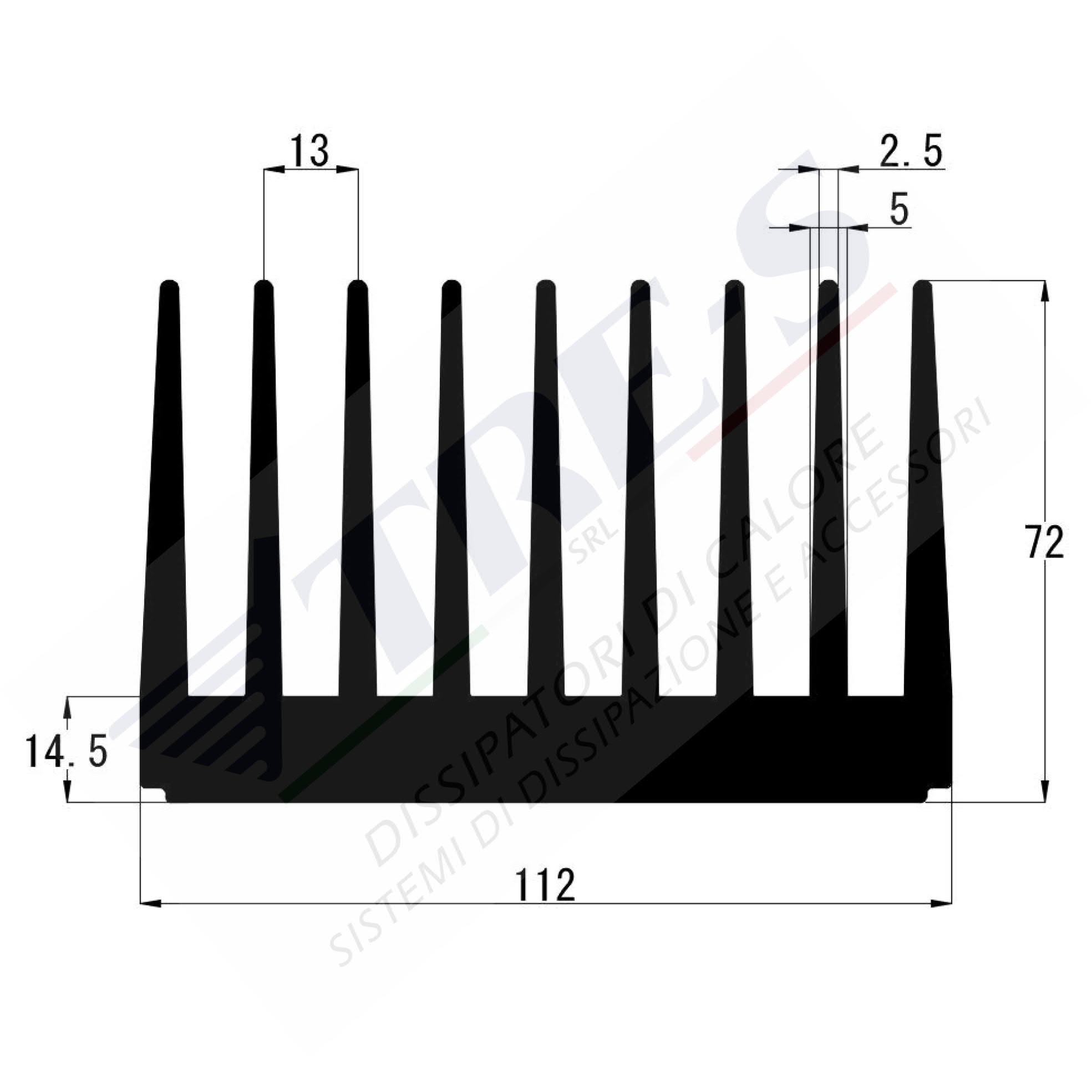 Dissipatore di calore PRO1167