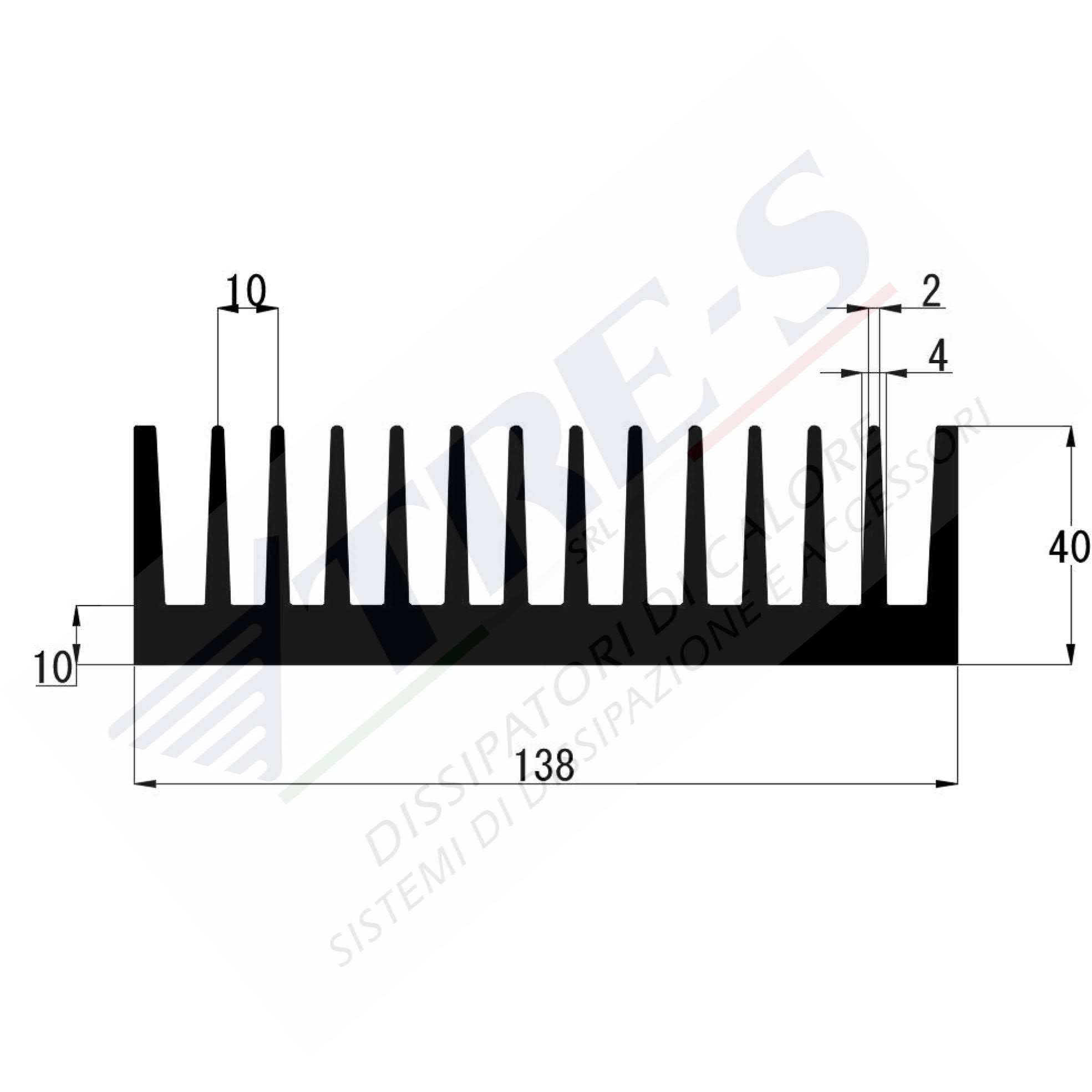 Dissipatore di calore PRO1170