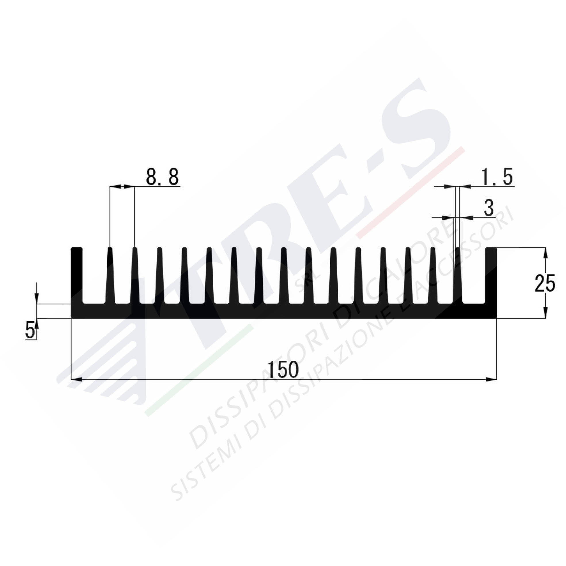 PRO1173 - Dissipatori per media potenza PRO1173 - Dissipatori per media potenza