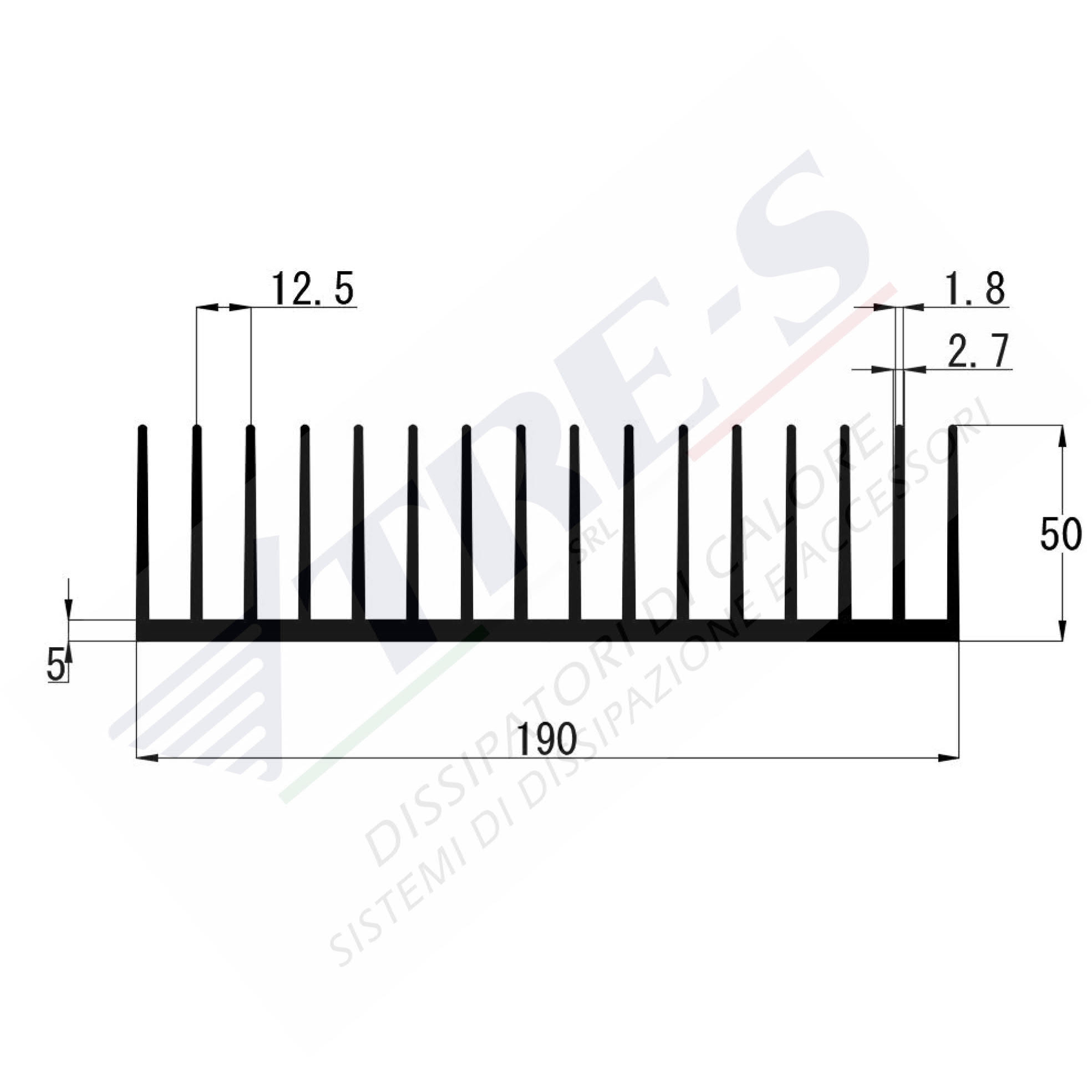 Dissipatore di calore PRO1186