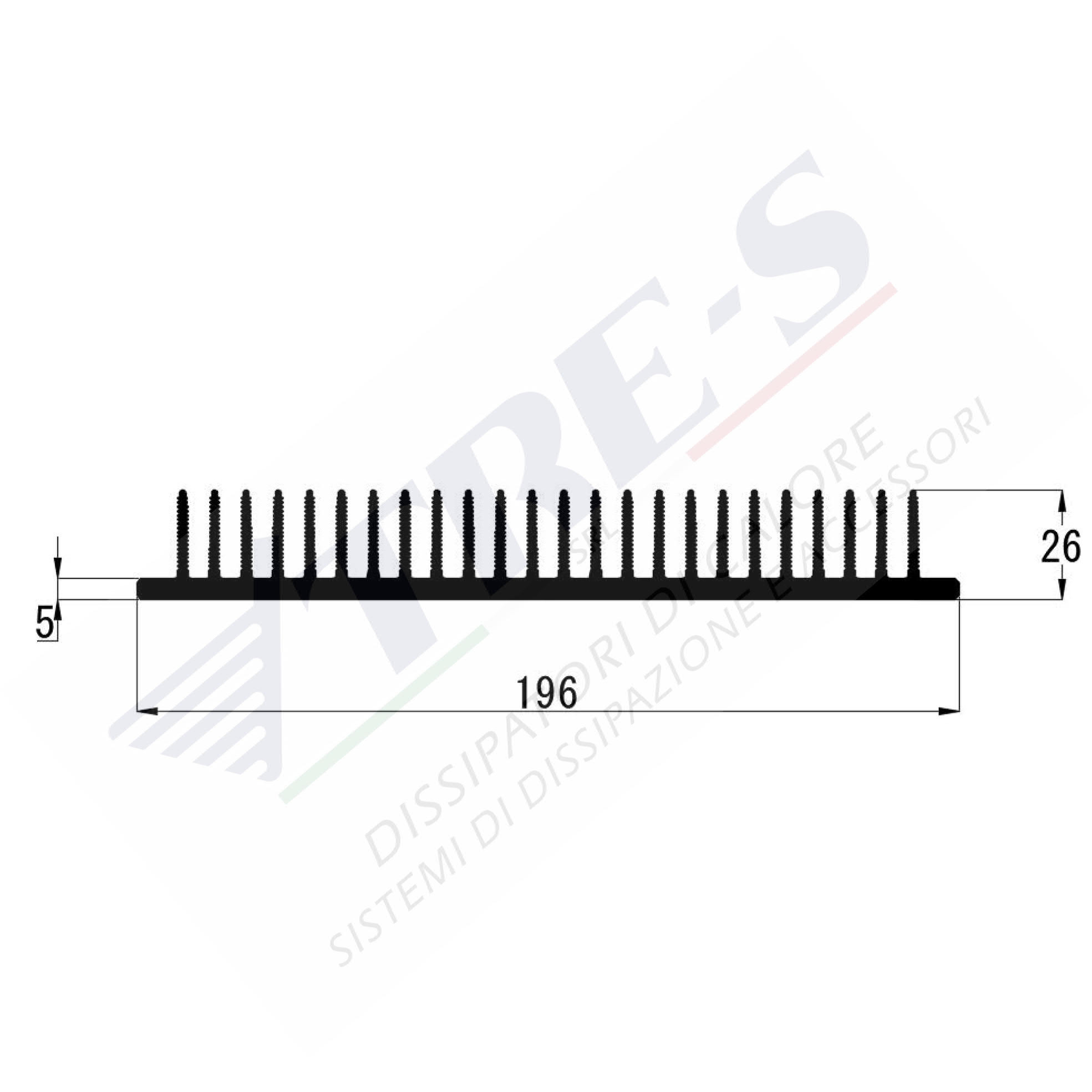 PRO1188 - Dissipatori per media potenza PRO1188 - Dissipatori per media potenza