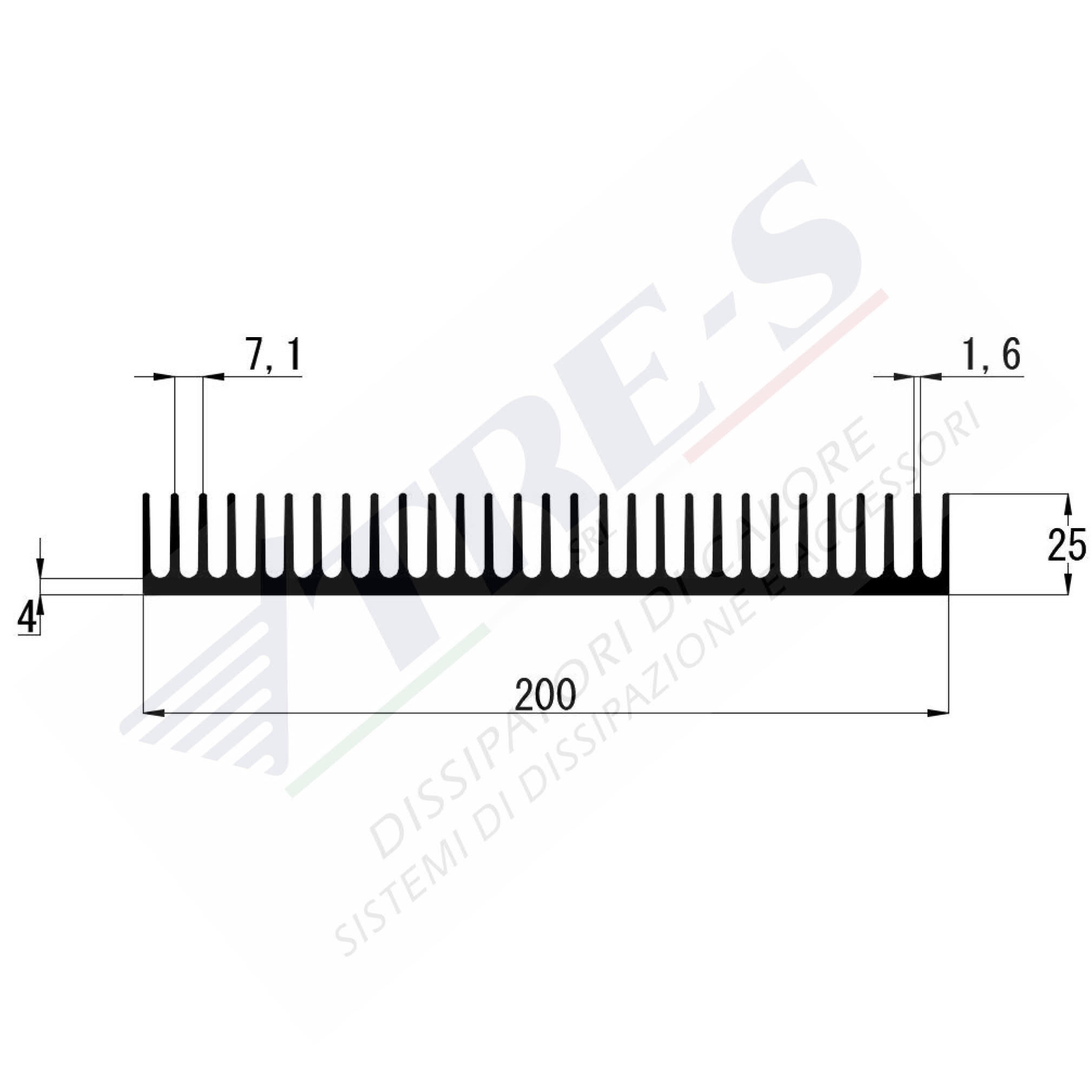 Dissipatore di calore PRO1193