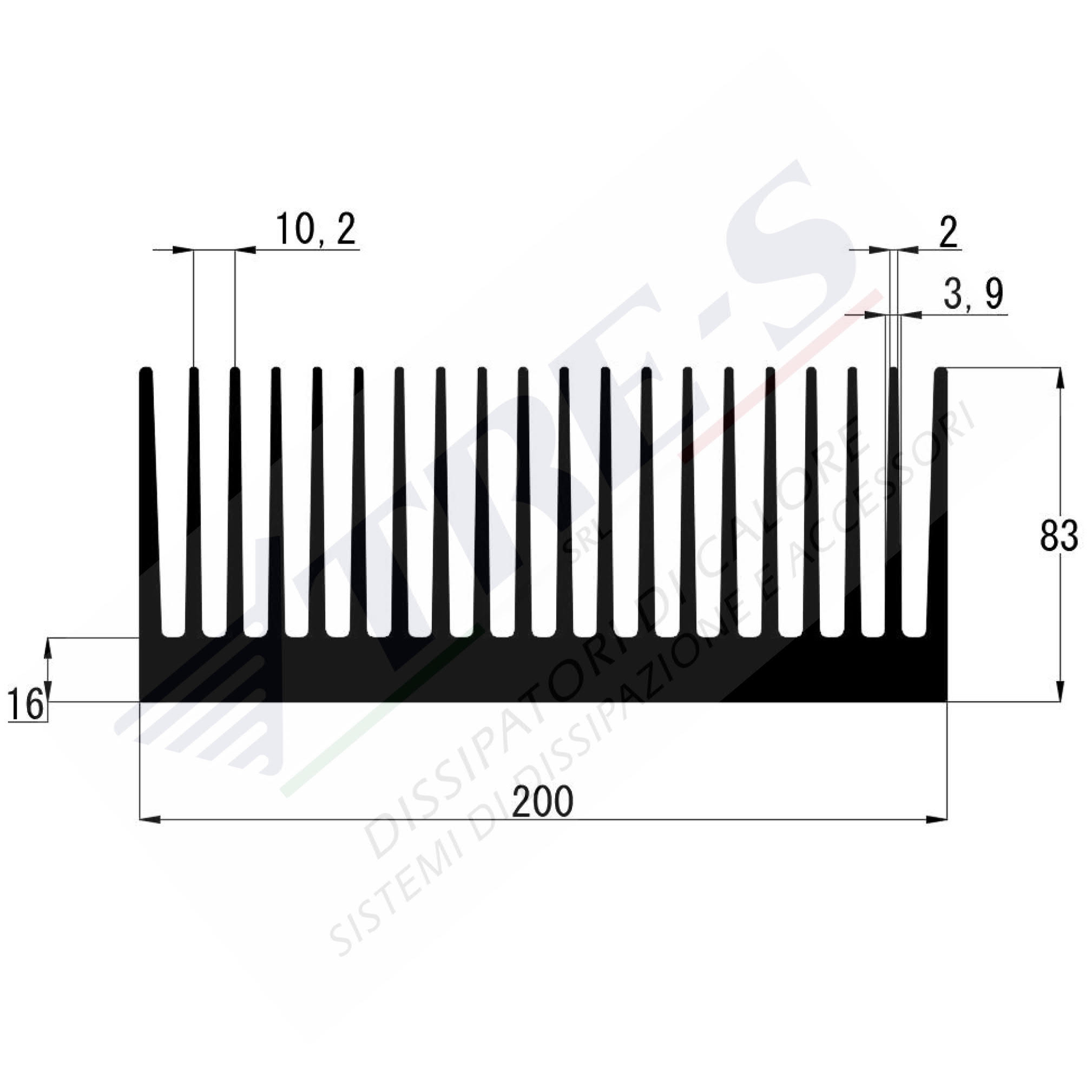 PRO1198 - Dissipatori per moduli di potenza