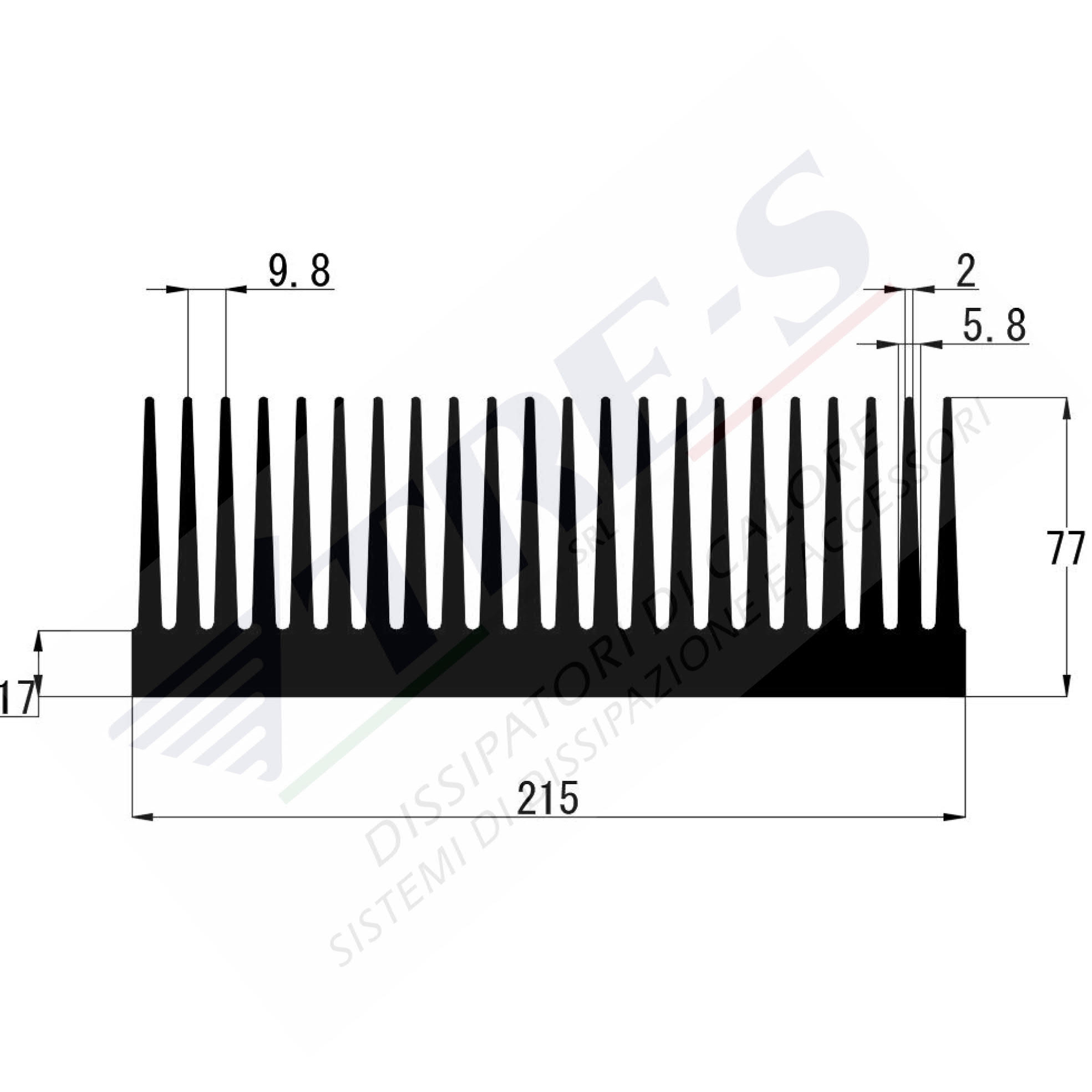 PRO1202 - Dissipatori per moduli di potenza