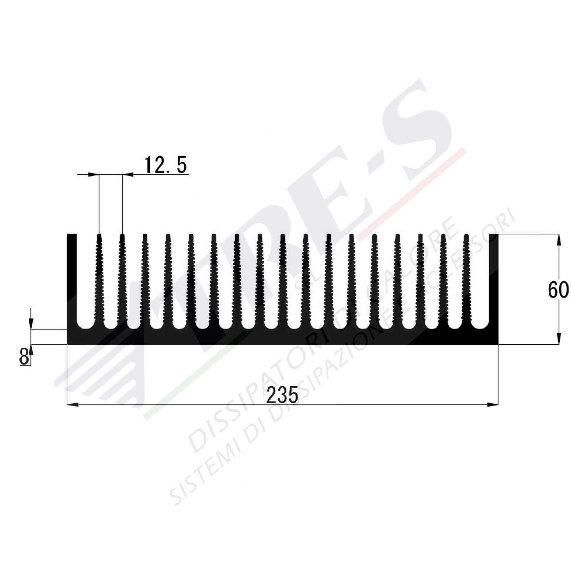 PRO1206 - Dissipatori per moduli di potenza