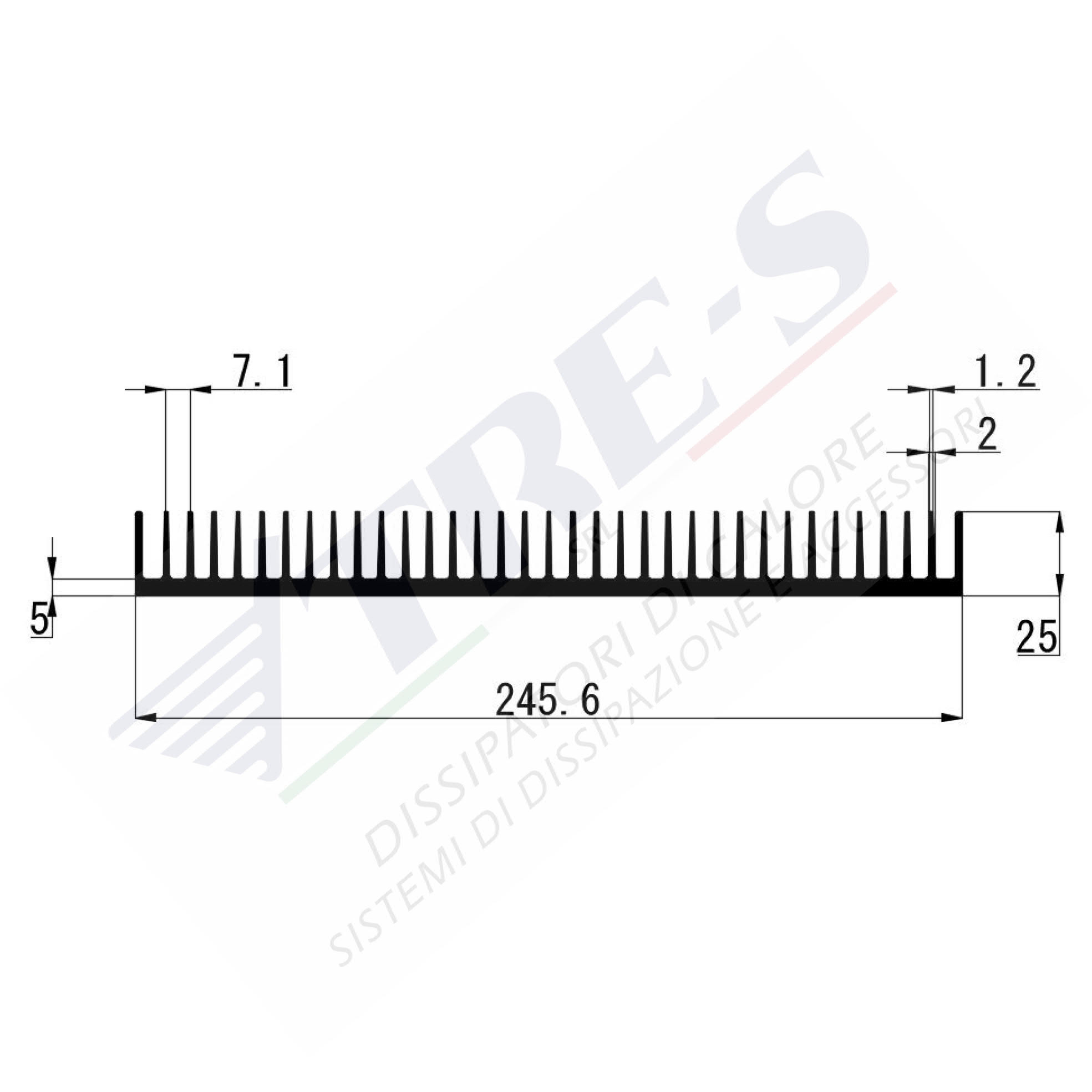 PRO1207 - Dissipatori per media potenza PRO1207 - Dissipatori per media potenza